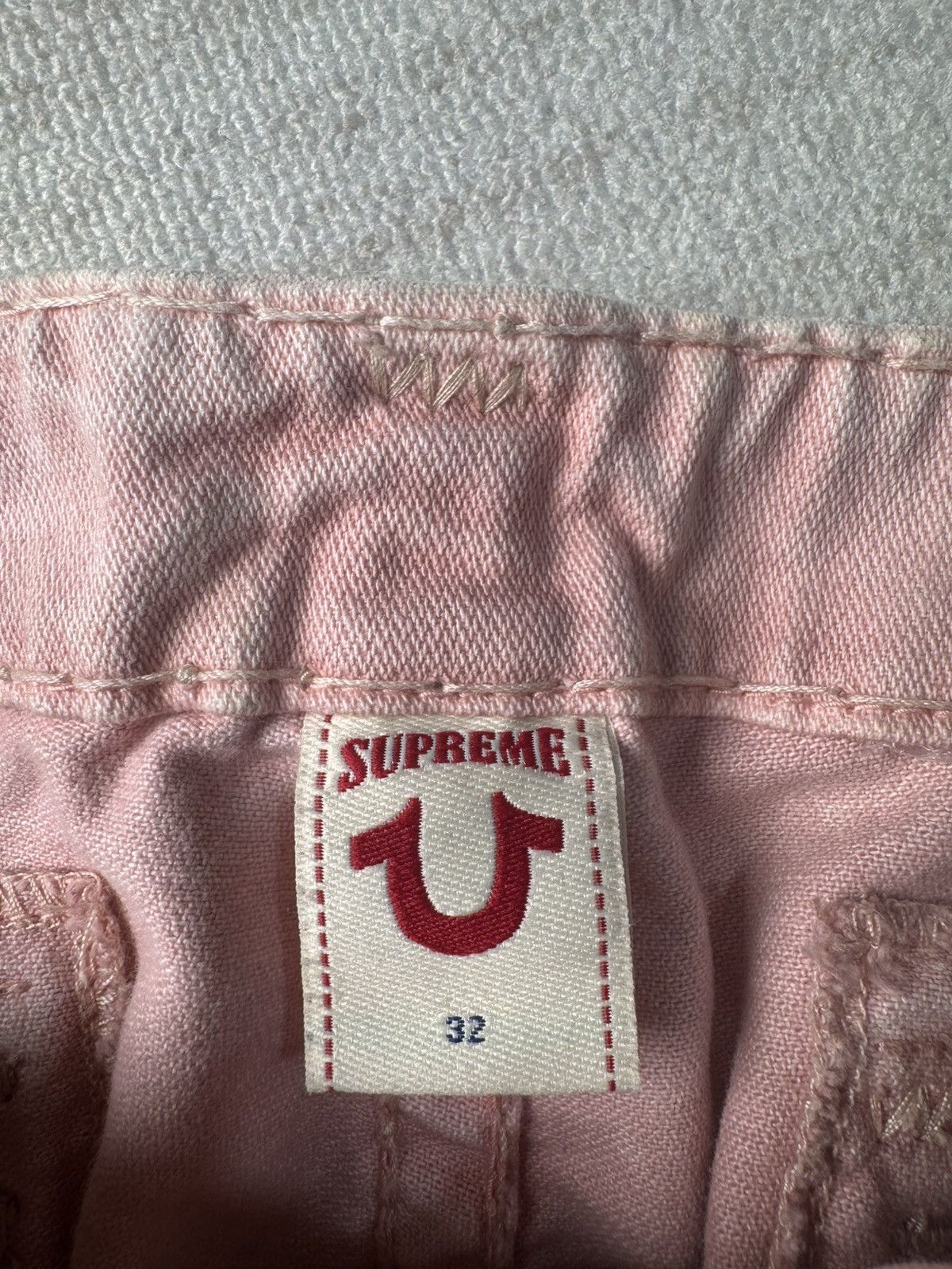 Supreme × True Religion Denim cargo pant Size US 32 / EU 48 - 6 Thumbnail