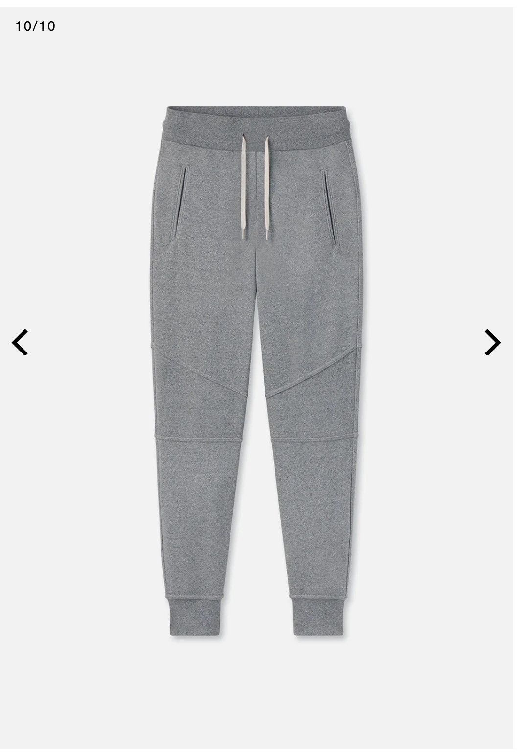 image of John Elliott Dark Grey Escobar Sweatpants, Men's (Size 30)