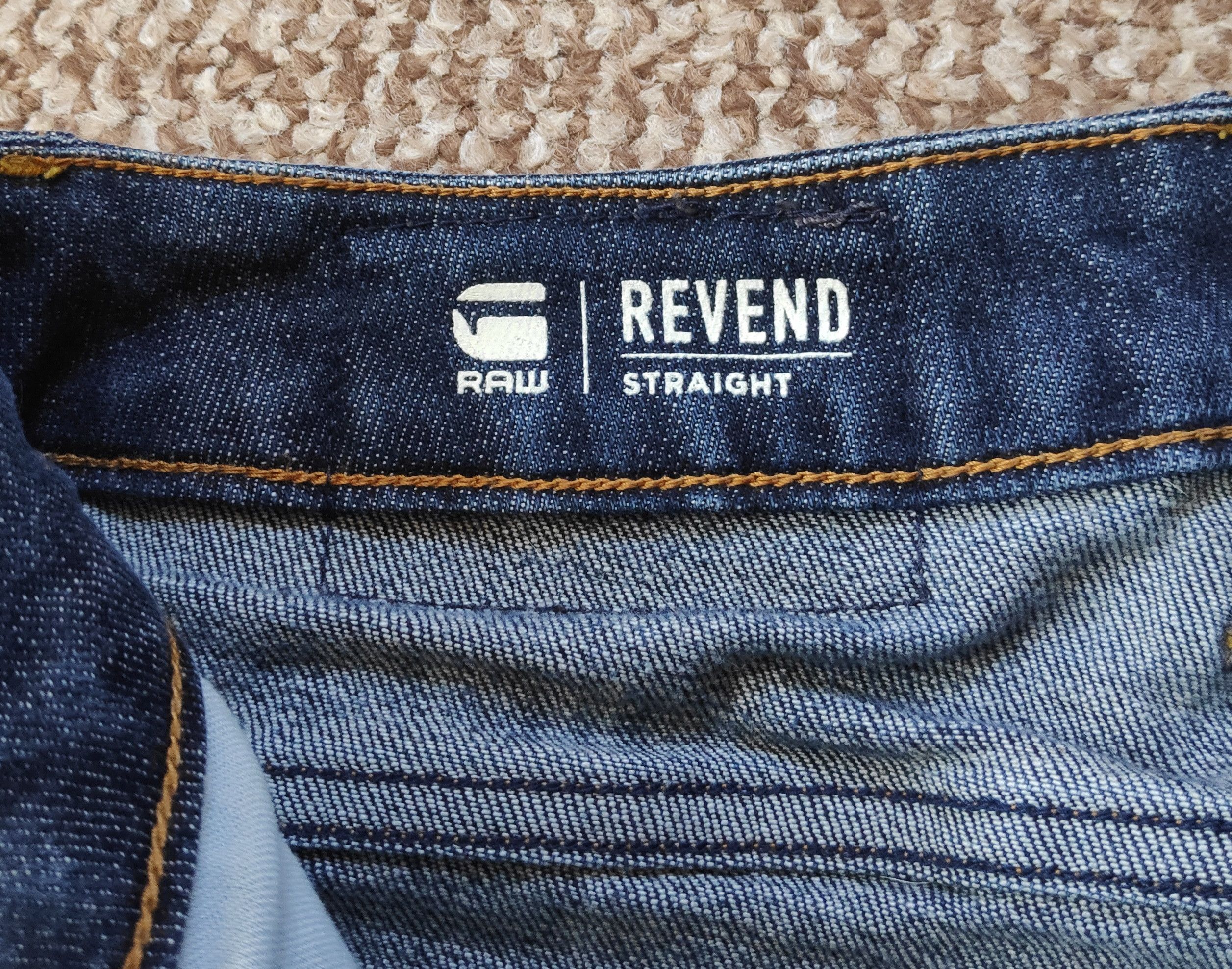 G-Star G-Star Raw Revend Straight Denim Jeans W32 L32 Size US 32 / EU 48 - 7 Thumbnail