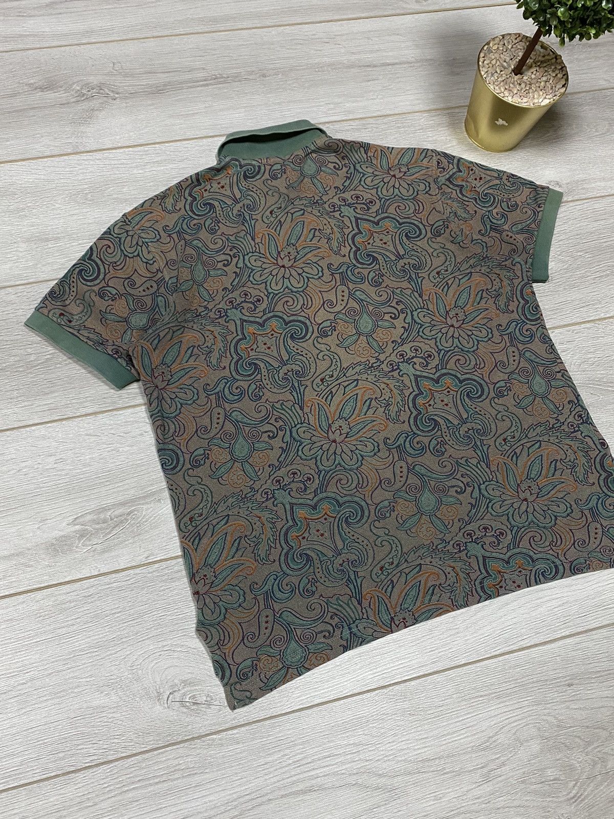 Etro Etro vintage bandana polo buttons patterns Size US M / EU 48-50 / 2 - 3 Thumbnail