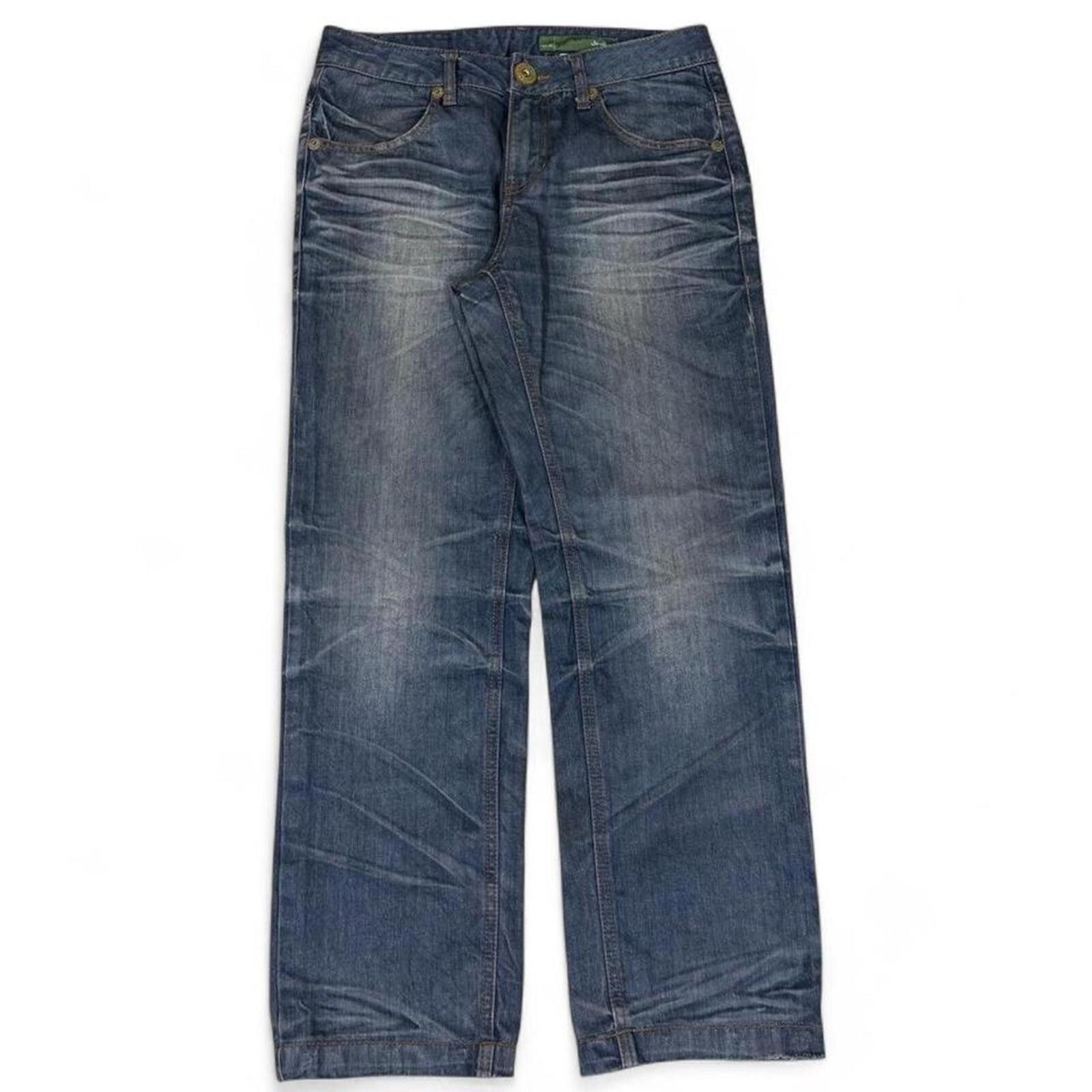 Jeep Vintage jeep dirty shade denim jeans Size 30" / US 8 / IT 44 - 2 Thumbnail