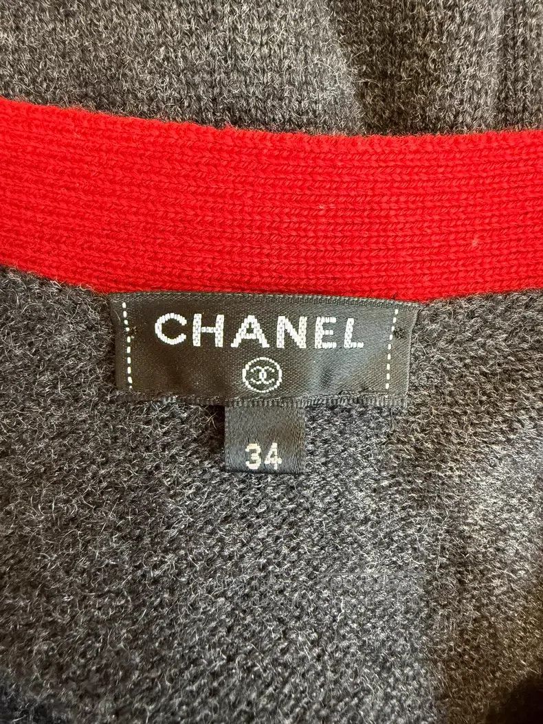 Chanel Chanel Cashmere cardigan coat Size XXS / US 00 / IT 34 - 4 Thumbnail