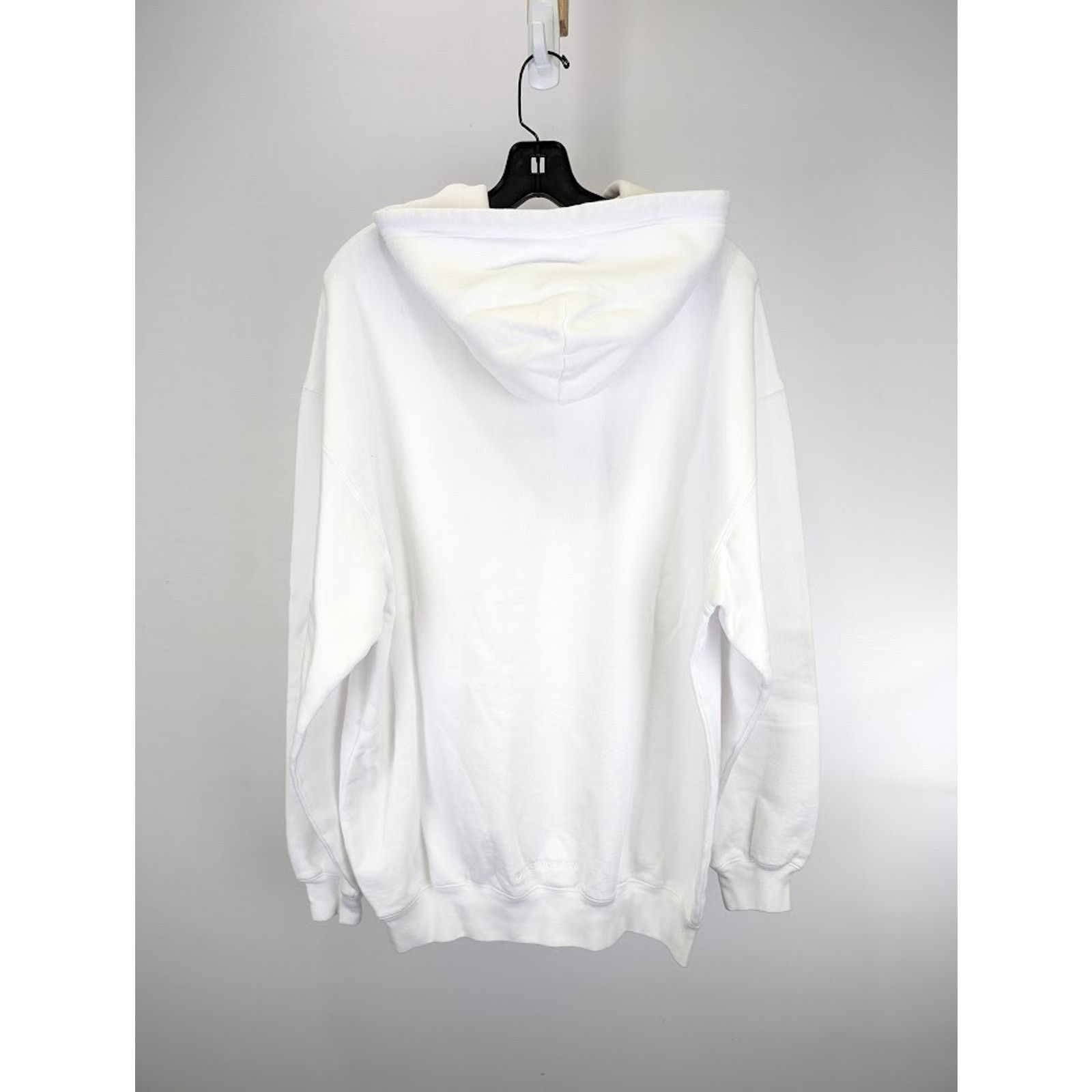 Balenciaga o1rshd1 Graphic-print Hoodie in White Size US M / EU 48-50 / 2 - 11 Thumbnail