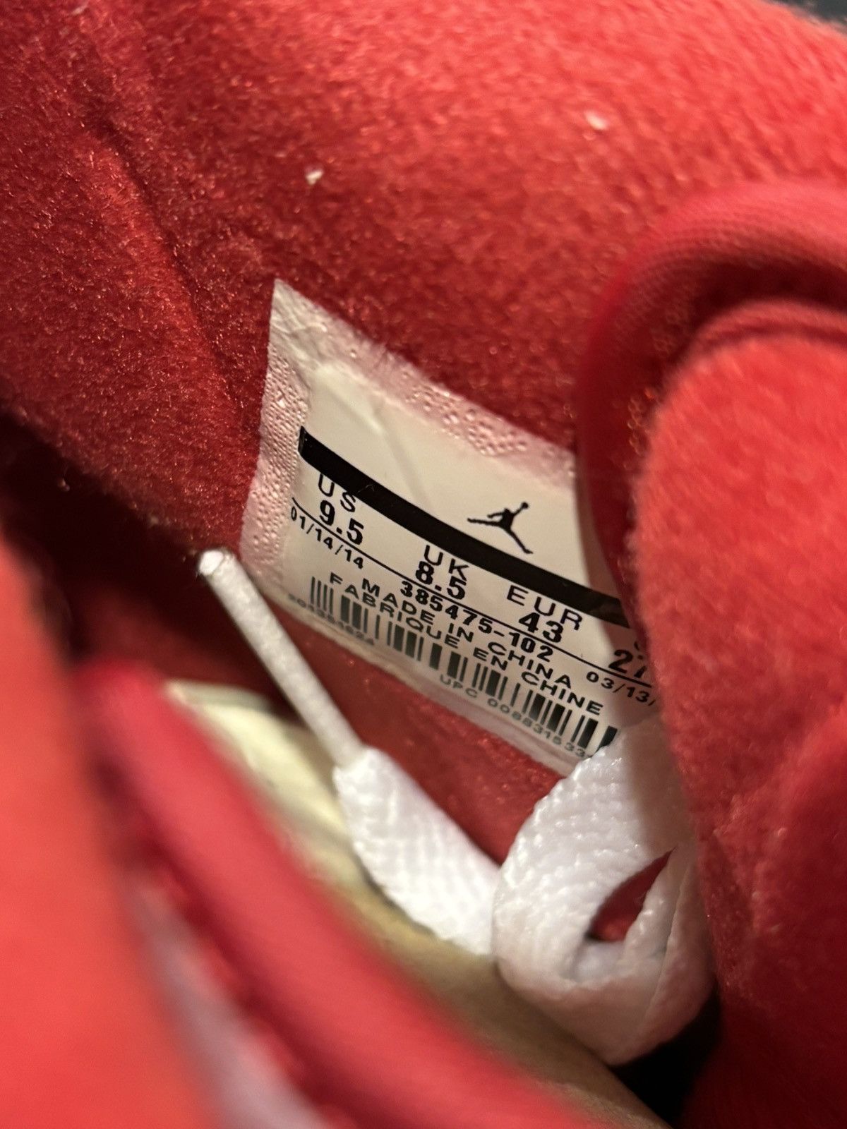 Jordan Brand Jordan 2 Retro ‘White Red’ Size US 9.5 / EU 42-43 - 6 Thumbnail