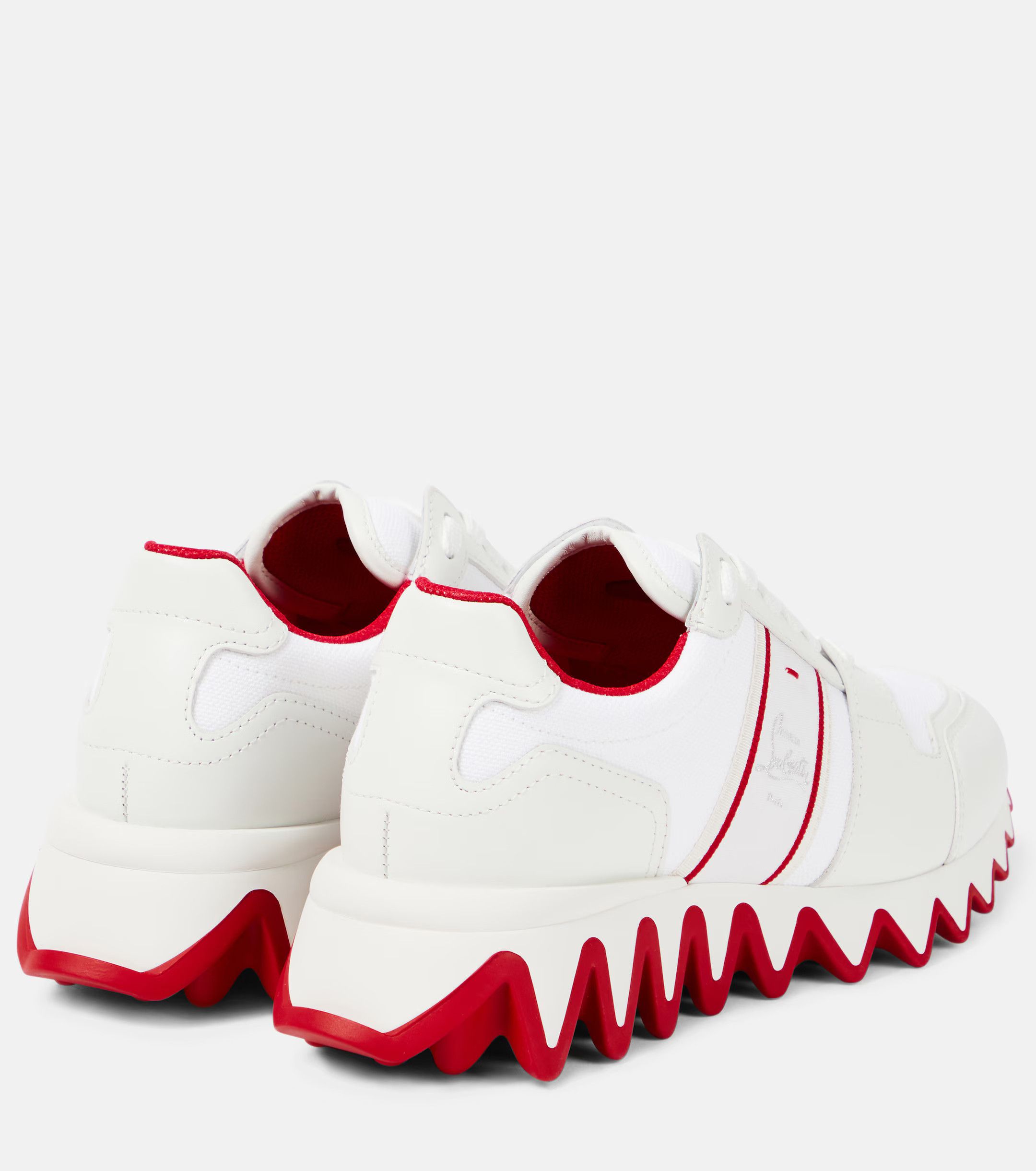 Christian Louboutin oc11z0625 Sneakers in White Size US 7.5 / IT 37.5 - 4 Thumbnail