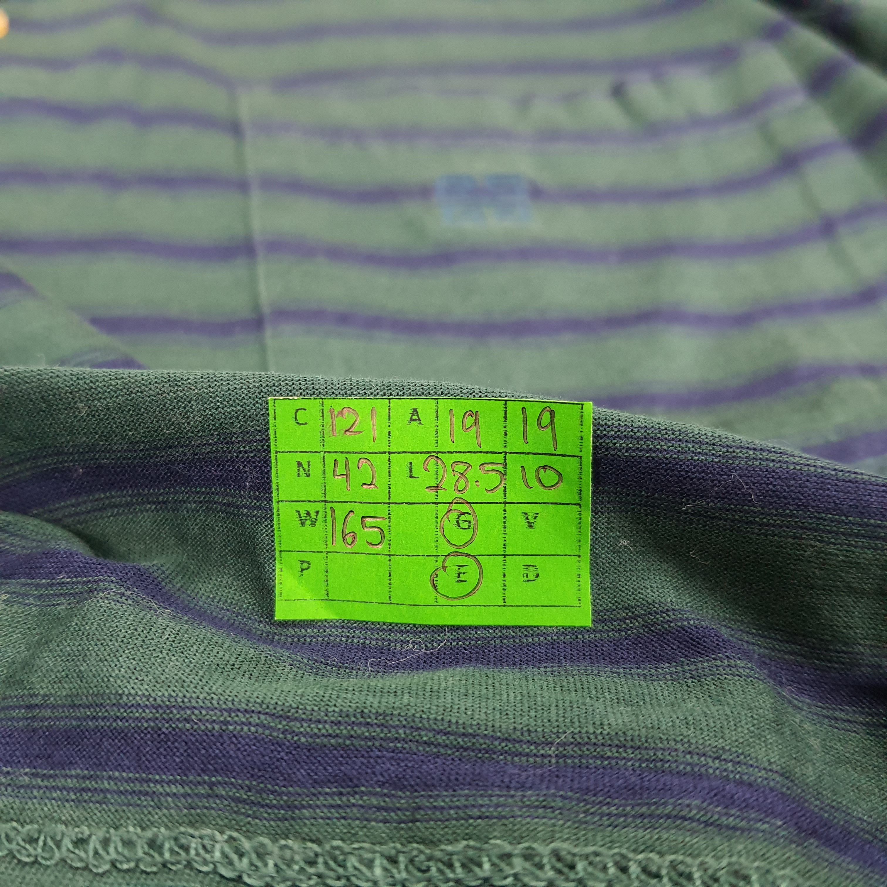 Designer × Givenchy Vintage Givenchy Stiped Italian Designer Polo Shirt Size US M / EU 48-50 / 2 - 9 Thumbnail