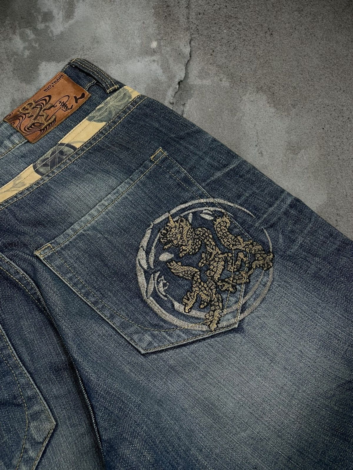 Tornado Mart Vintage Og Japan Designer Osaka Train Tribal Tradition Denim Size US 30 / EU 46 - 16 Thumbnail