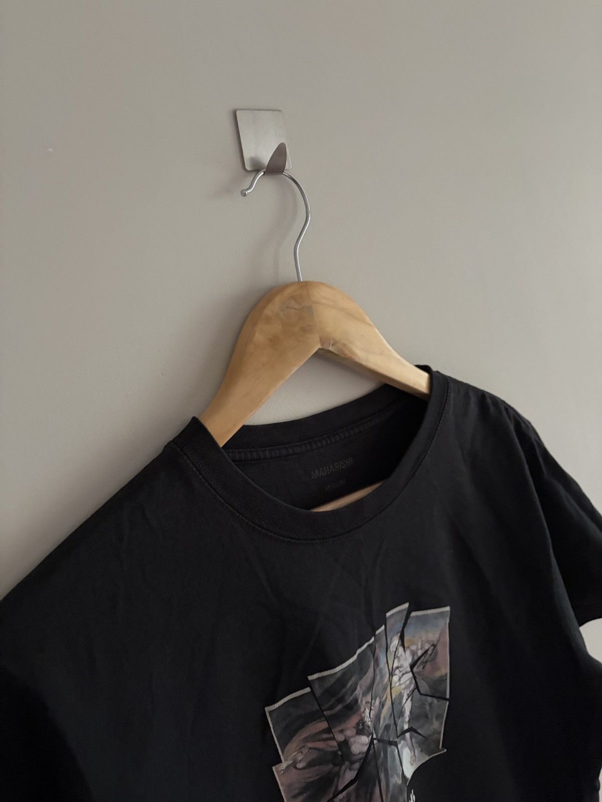 Maharishi Maharishi Cropped Boxy Graphic T-Shirt Size US M / EU 48-50 / 2 - 2 Thumbnail