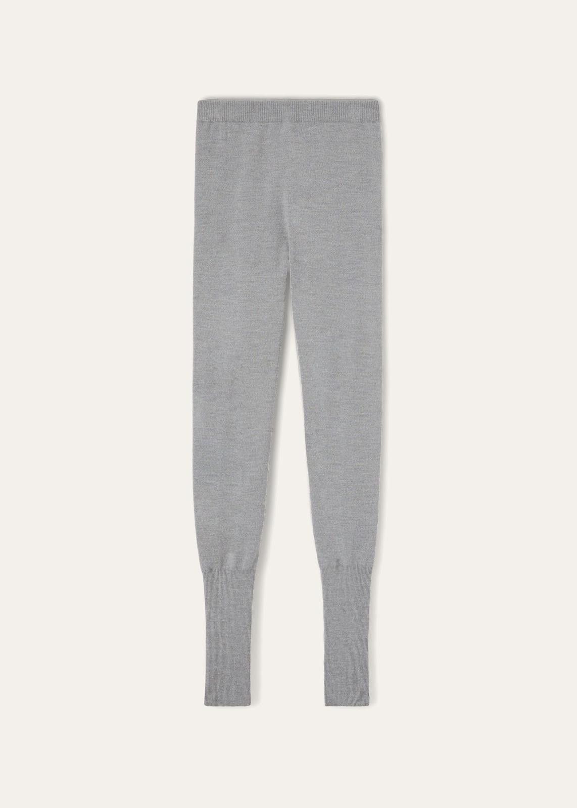 Loro Piana o1srvl11e0125 Dream Wool Leggings in Grey Size 30" / US 8 / IT 44 - 1 Thumbnail