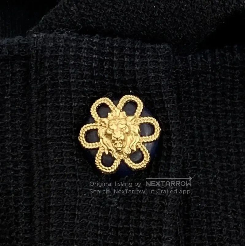 Chanel Chanel Black Cotton Short Sleeve Cardigan . Size M / US 6-8 / IT 42-44 - 5 Thumbnail