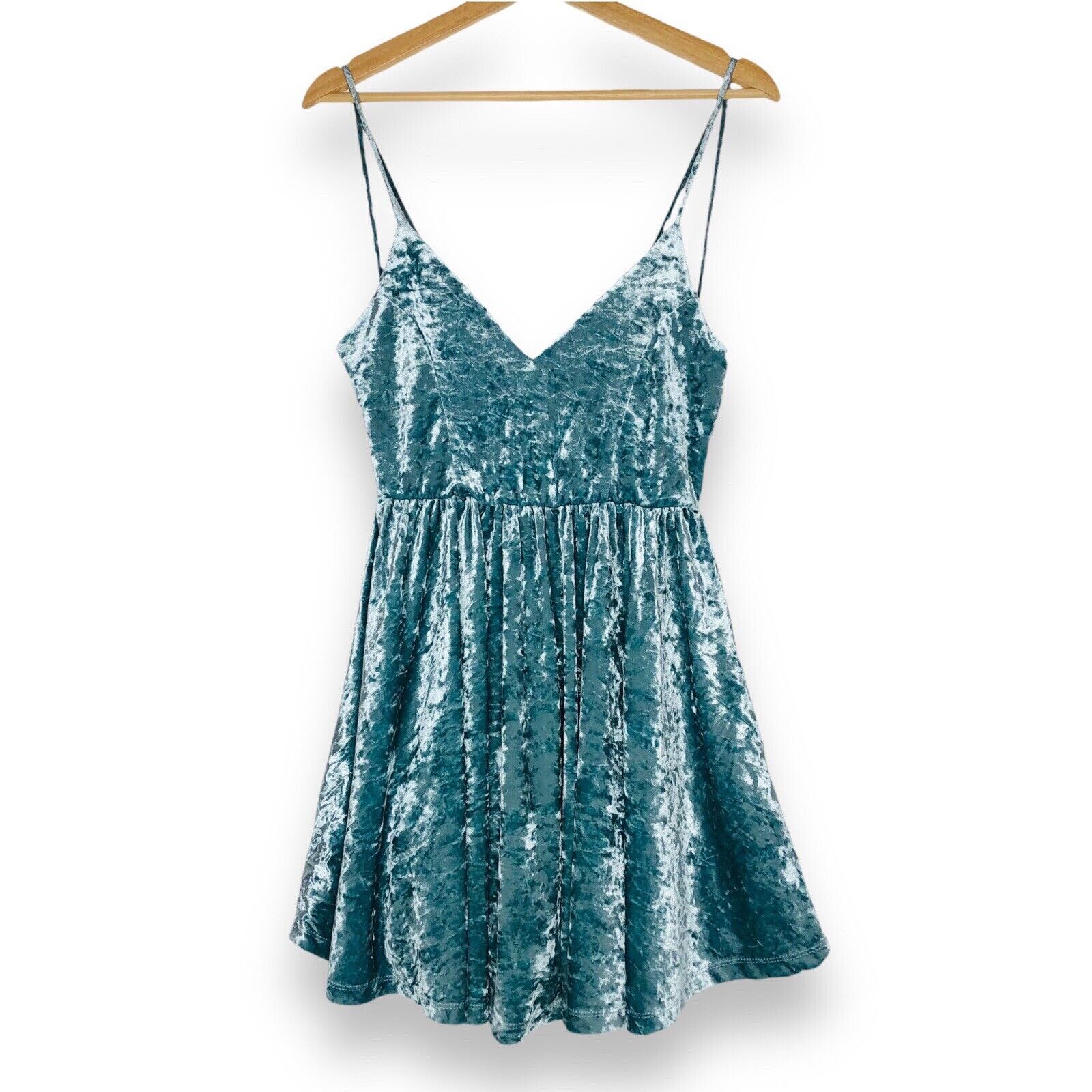 Other Romeo Juliet Couture Mini Dress Womens size S Metallic Teal Size S / US 4 / IT 40 - 1 Thumbnail