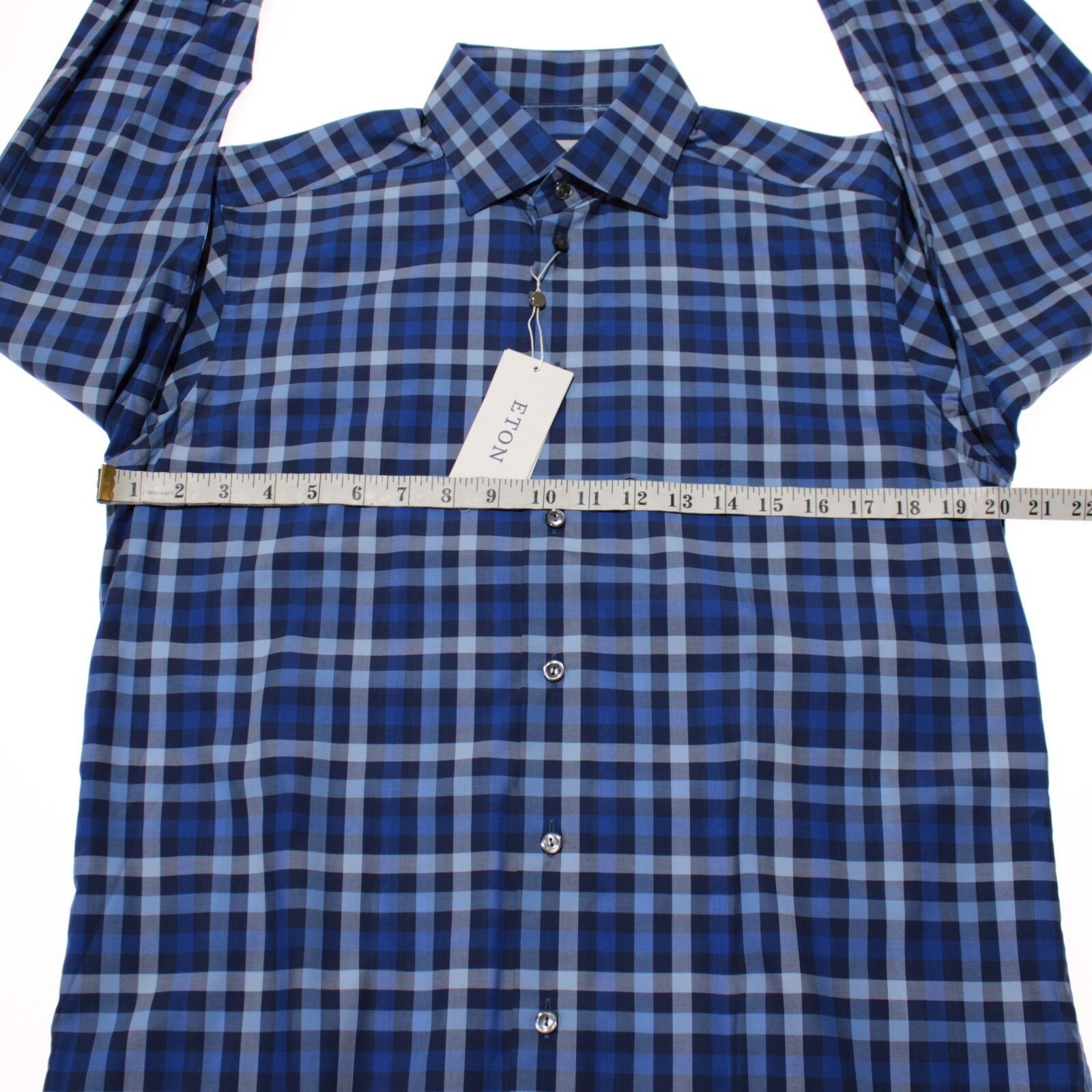 Eton Eton New with tags Shirt Size M US In Blue Size US M / EU 48-50 / 2 - 4 Thumbnail