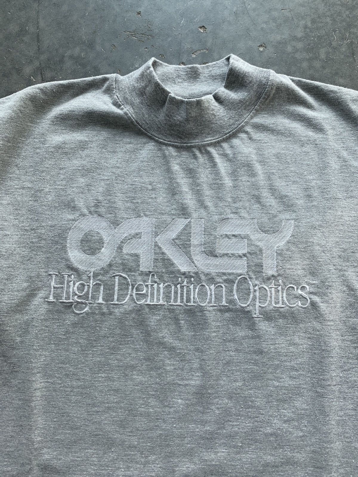 Vintage 90s Oakley Software Logo Tee Embroidered