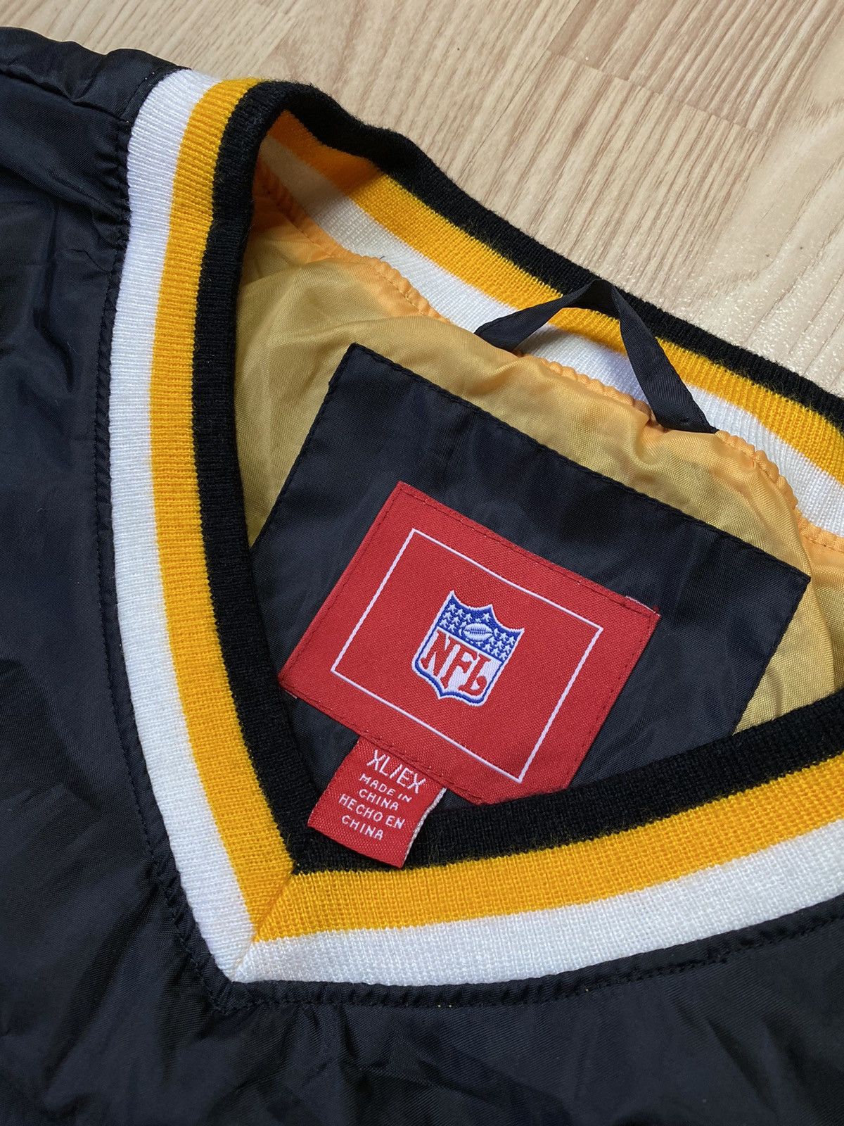 NFL × Vintage Pittsburgh Steelers NFL Rare Sweatshirt Jacket Size XL Size US XL / EU 56 / 4 - 4 Thumbnail