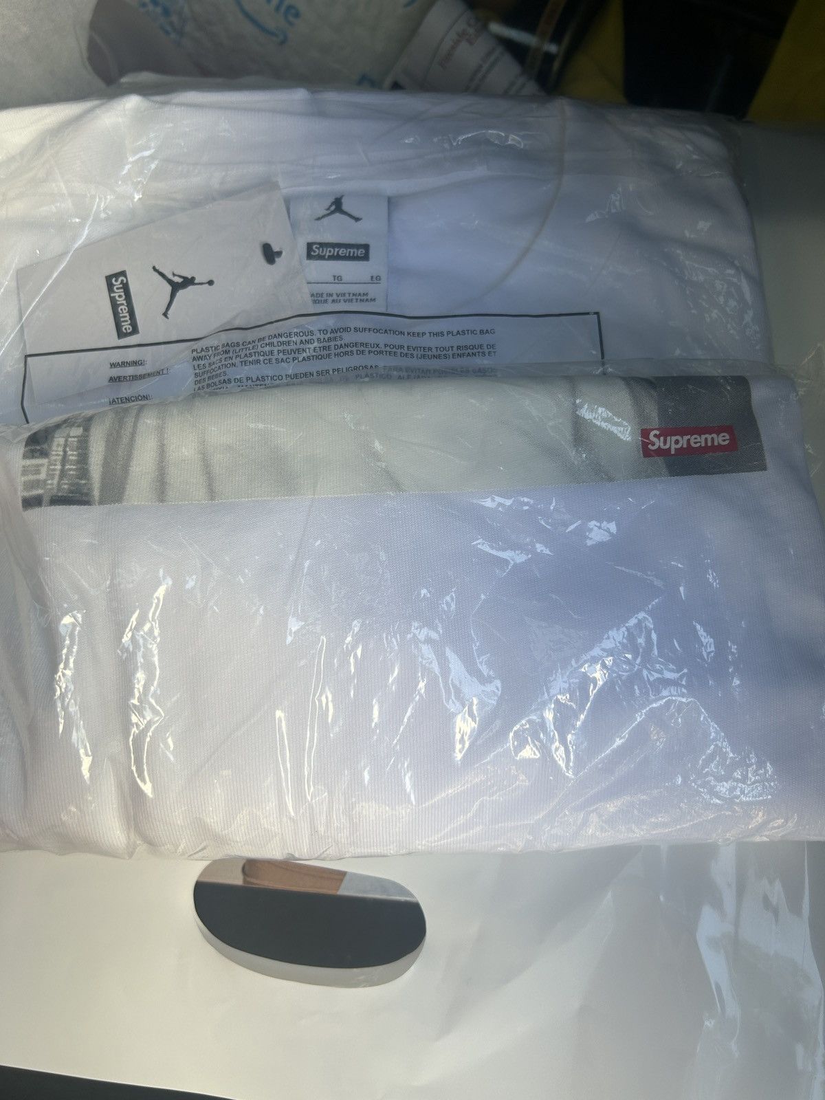 Jordan Brand × Supreme Supreme Jordan biggie tee XL Size US XL / EU 56 / 4 - 3 Thumbnail