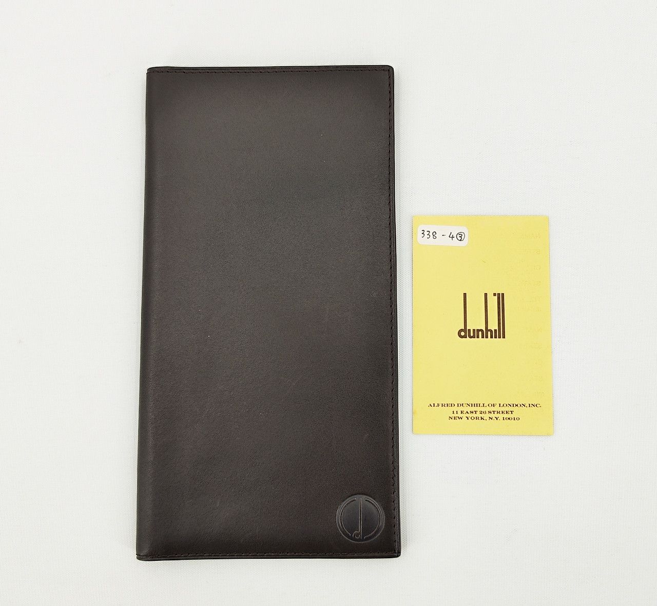 Alfred Dunhill vintage DUNHILL leather minimalist bi fold long wallet Size ONE SIZE - 2 Thumbnail