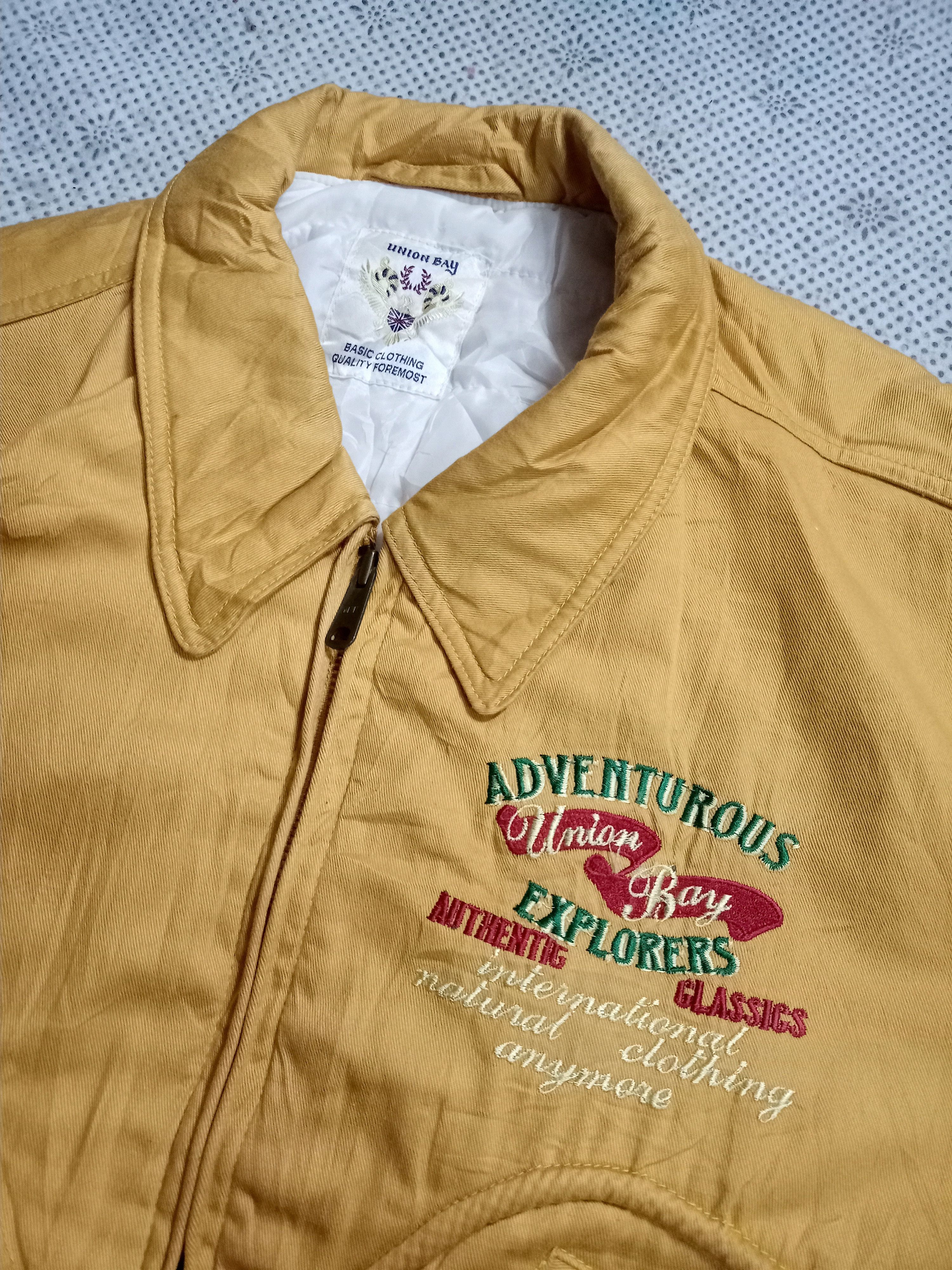 Japanese Brand × UNIONBAY 🔥Union Bays Bomber Jacket Size US L / EU 52-54 / 3 - 3 Thumbnail