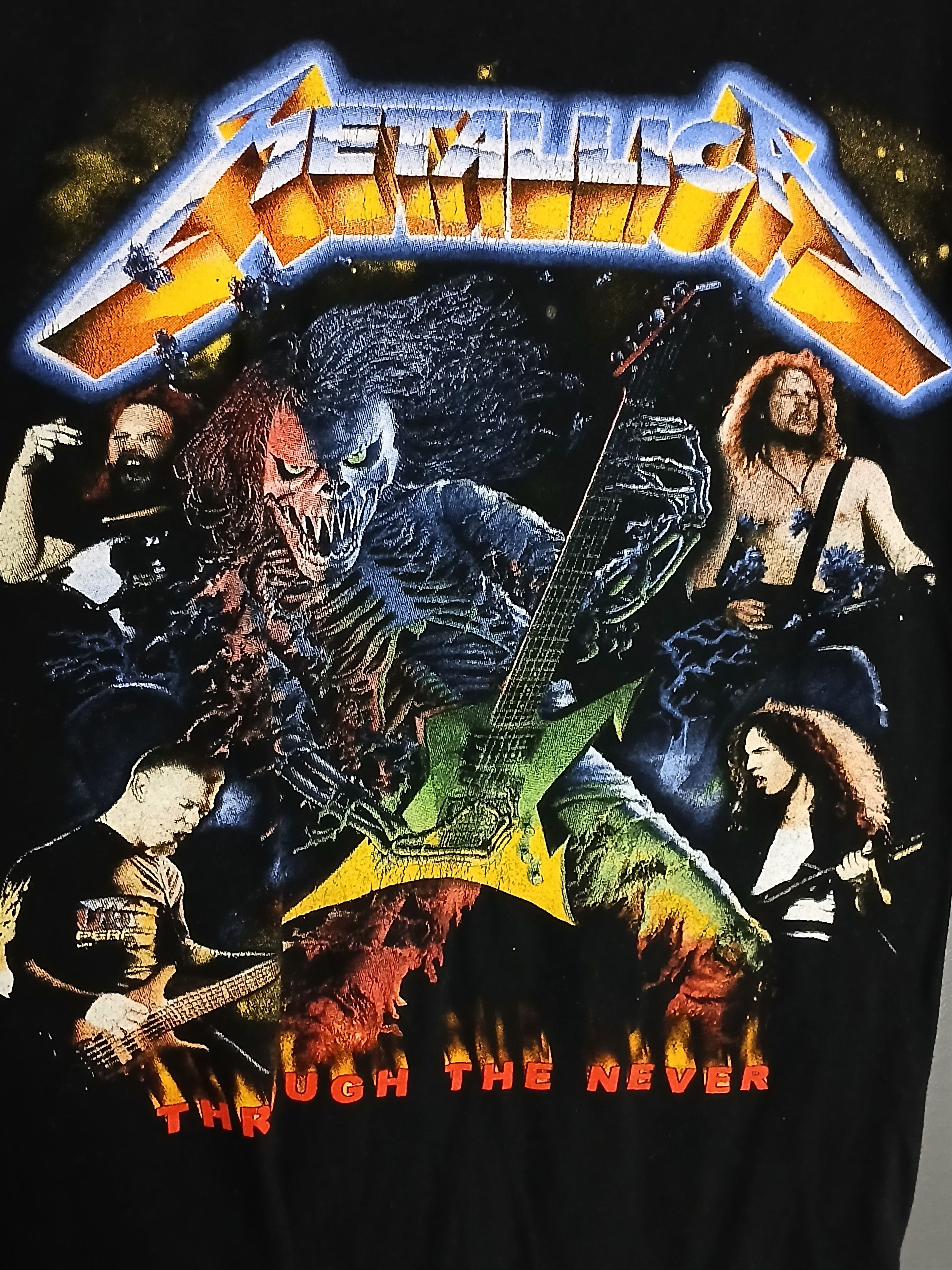 Band Tees × Metallica × Vintage Vintage Metallica T-Shirt Size US M / EU 48-50 / 2 - 3 Thumbnail