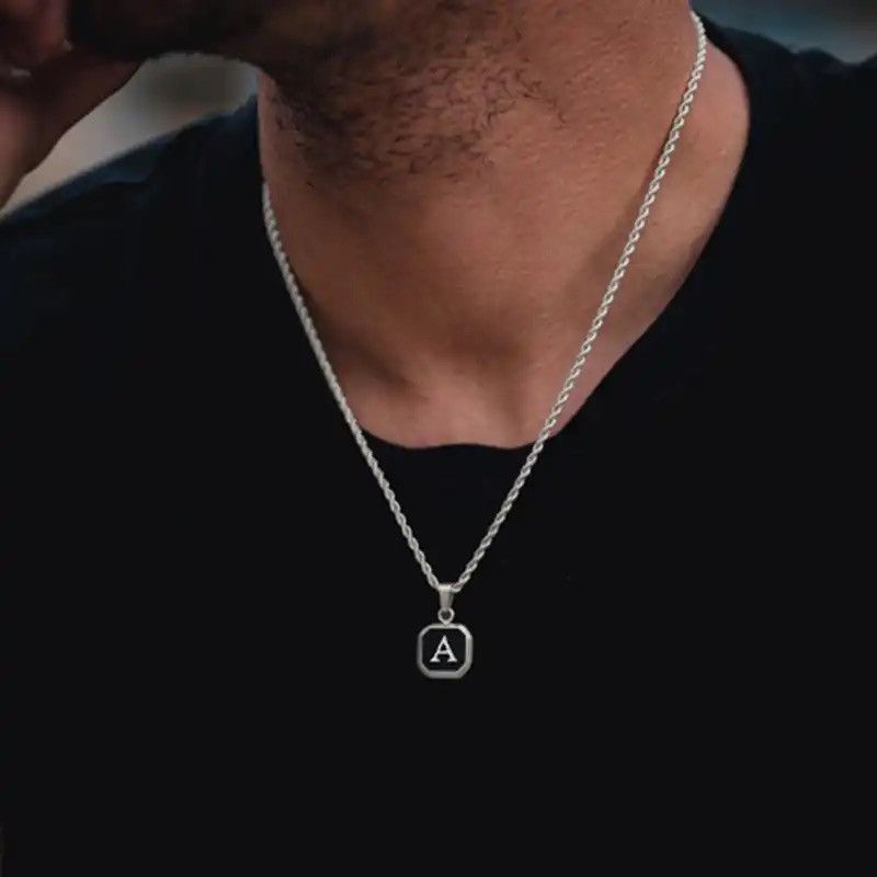 Other A-Z Initial Letters Men Necklaces Size ONE SIZE - 1 Thumbnail