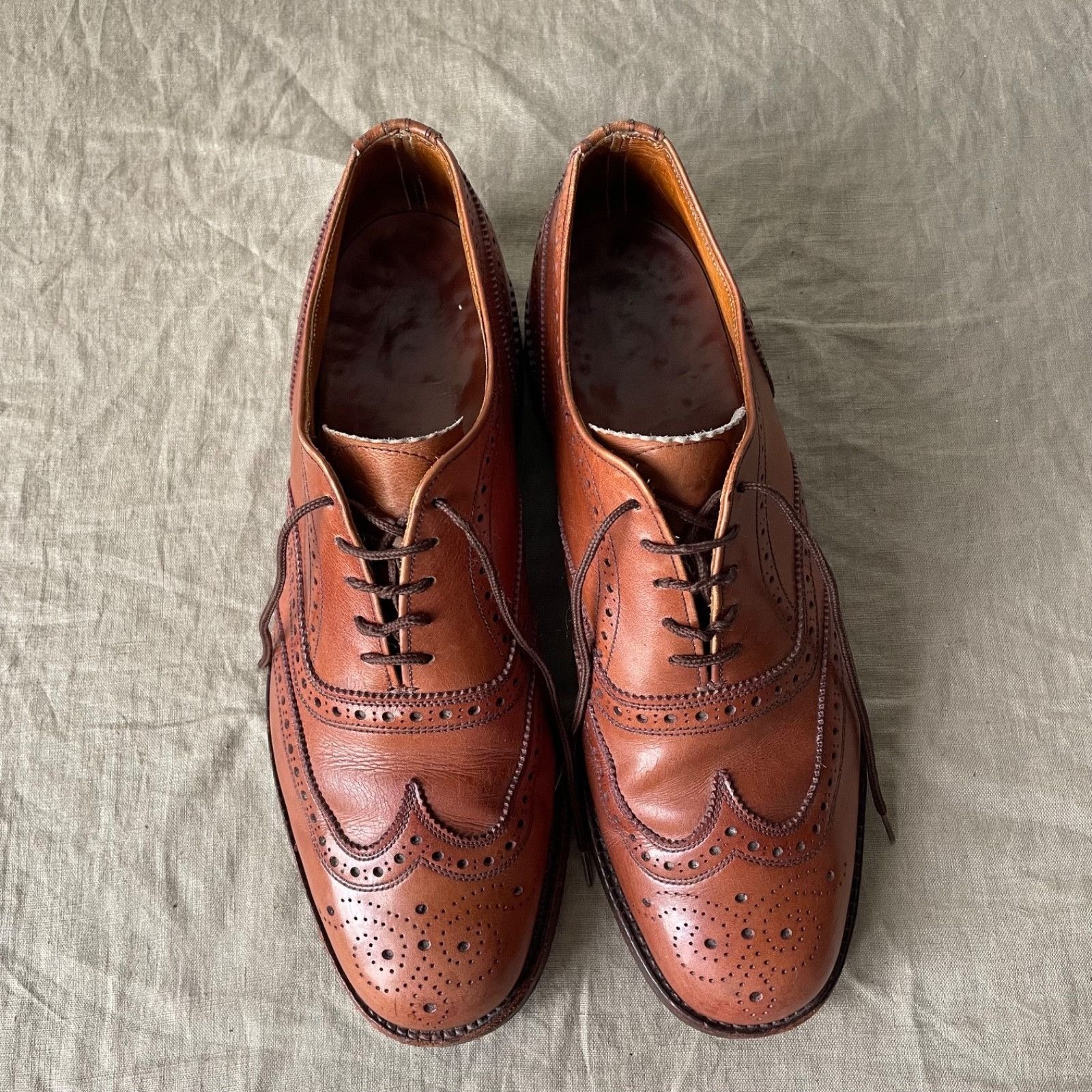 Cheaney Cheaney Avon Made in England Leather Brogues Oxford 9676AC Size US 8 / EU 41 - 2 Thumbnail