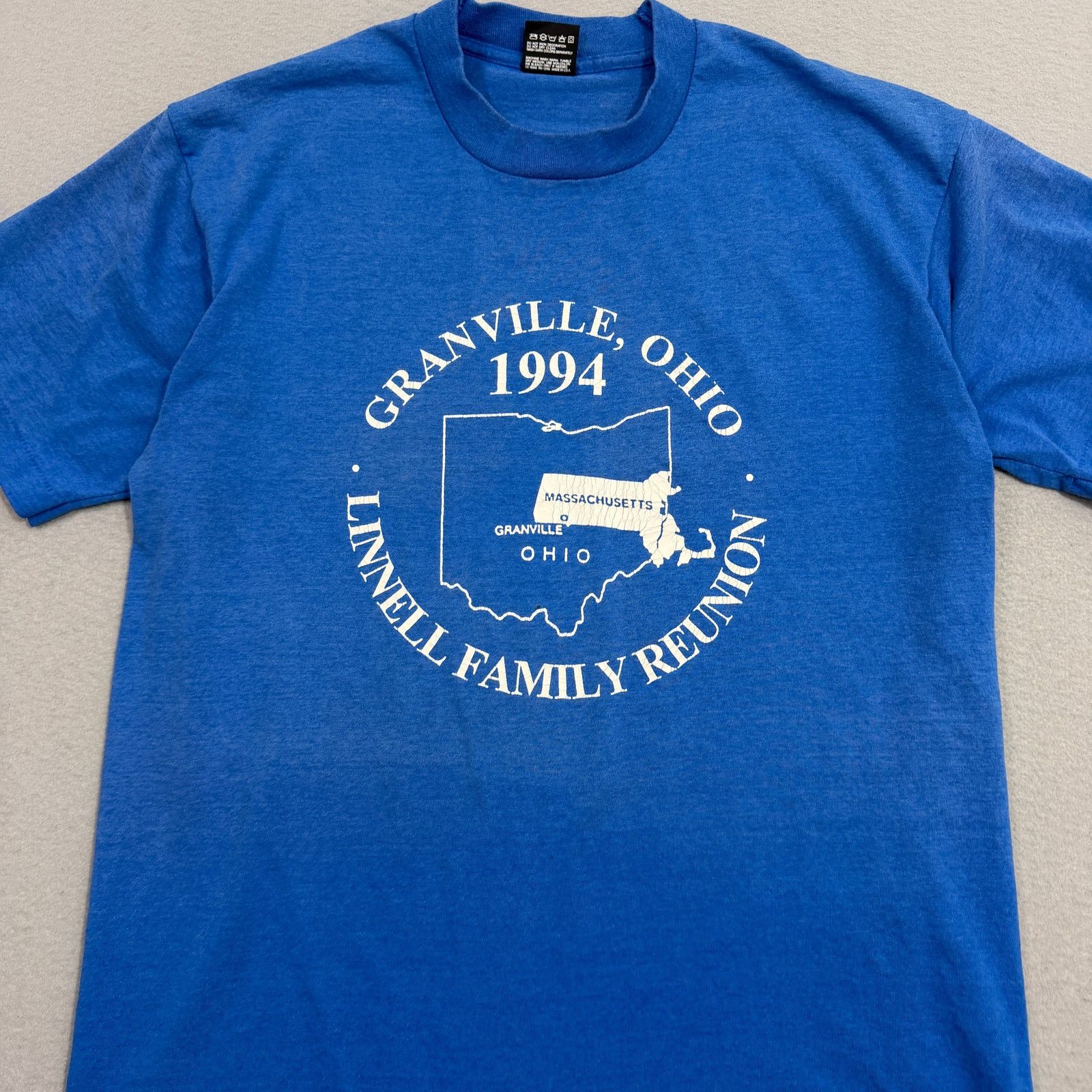 Vintage Vintage 1994 Granville Ohio Shirt Large Blue 90s USA Made Size US L / EU 52-54 / 3 - 2 Thumbnail