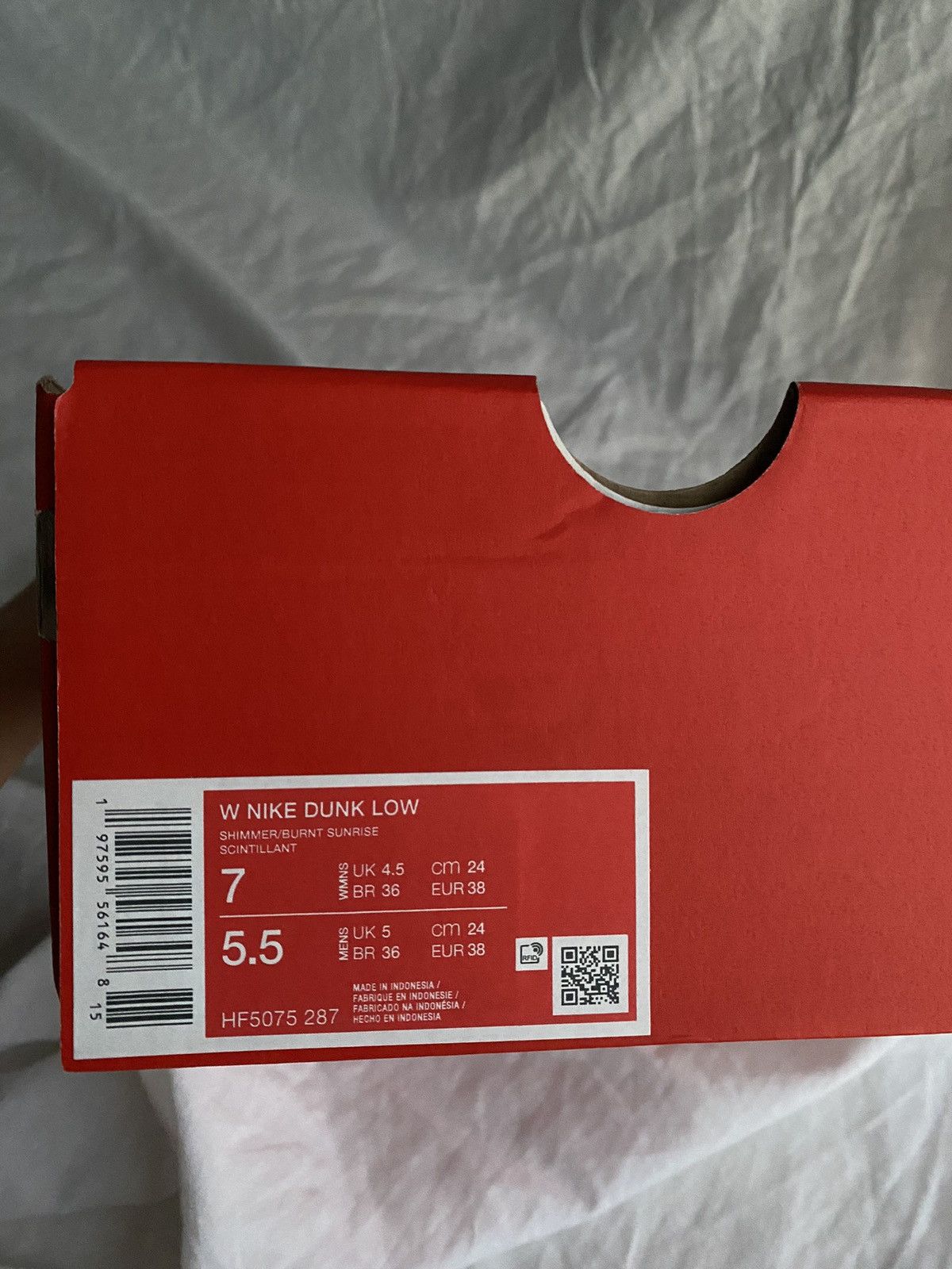 Nike Nike Dunk Low Size US 7 / IT 37 - 10 Thumbnail