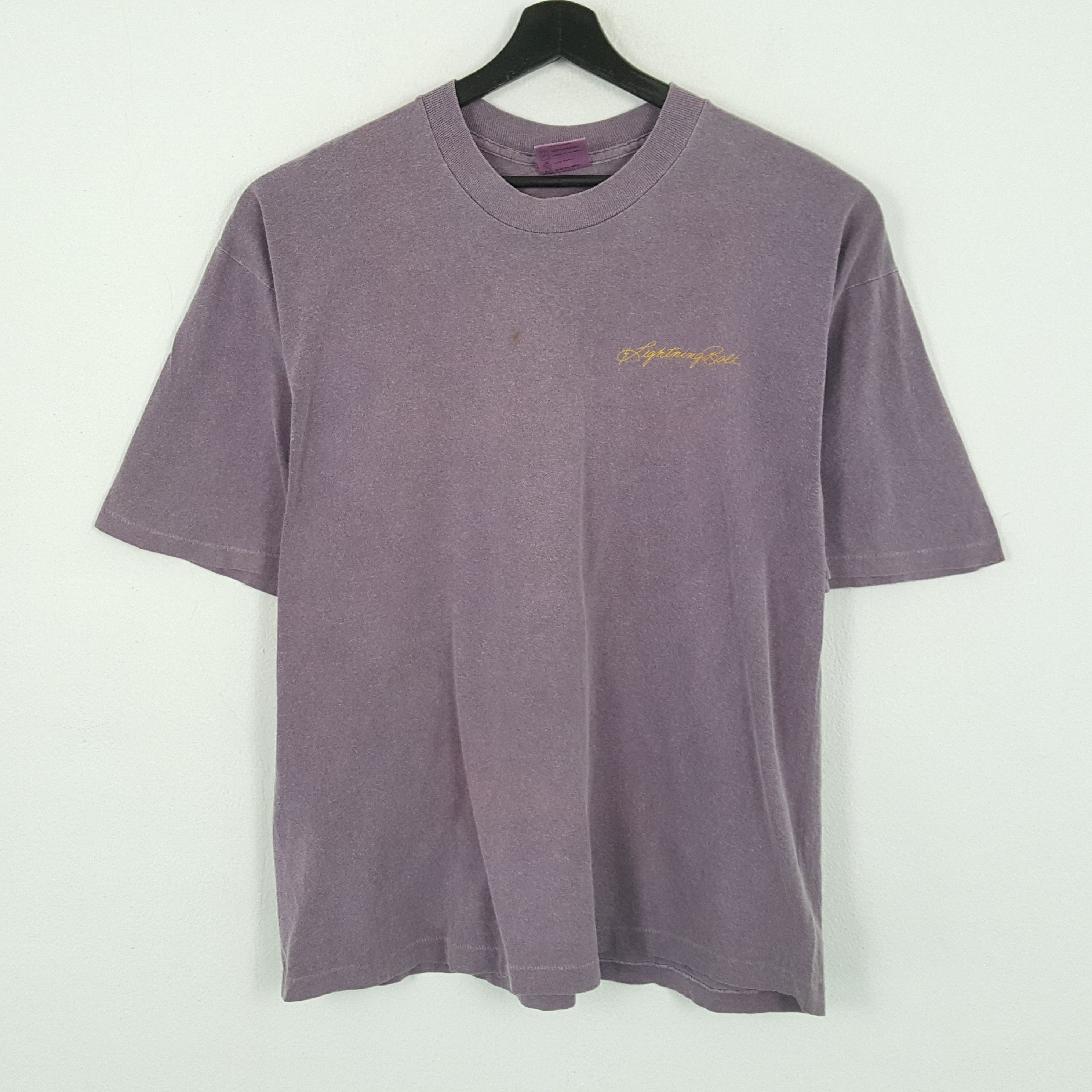 Vintage LIGHTNING BOLT SURFBOARDS Surfing Style Vintage Tshirt Size US L / EU 52-54 / 3 - 3 Thumbnail