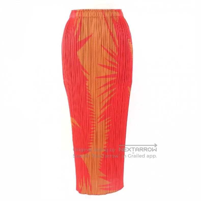 Issey Miyake Issey Miyake Orange Dress Size M / US 6-8 / IT 42-44 - 5 Thumbnail
