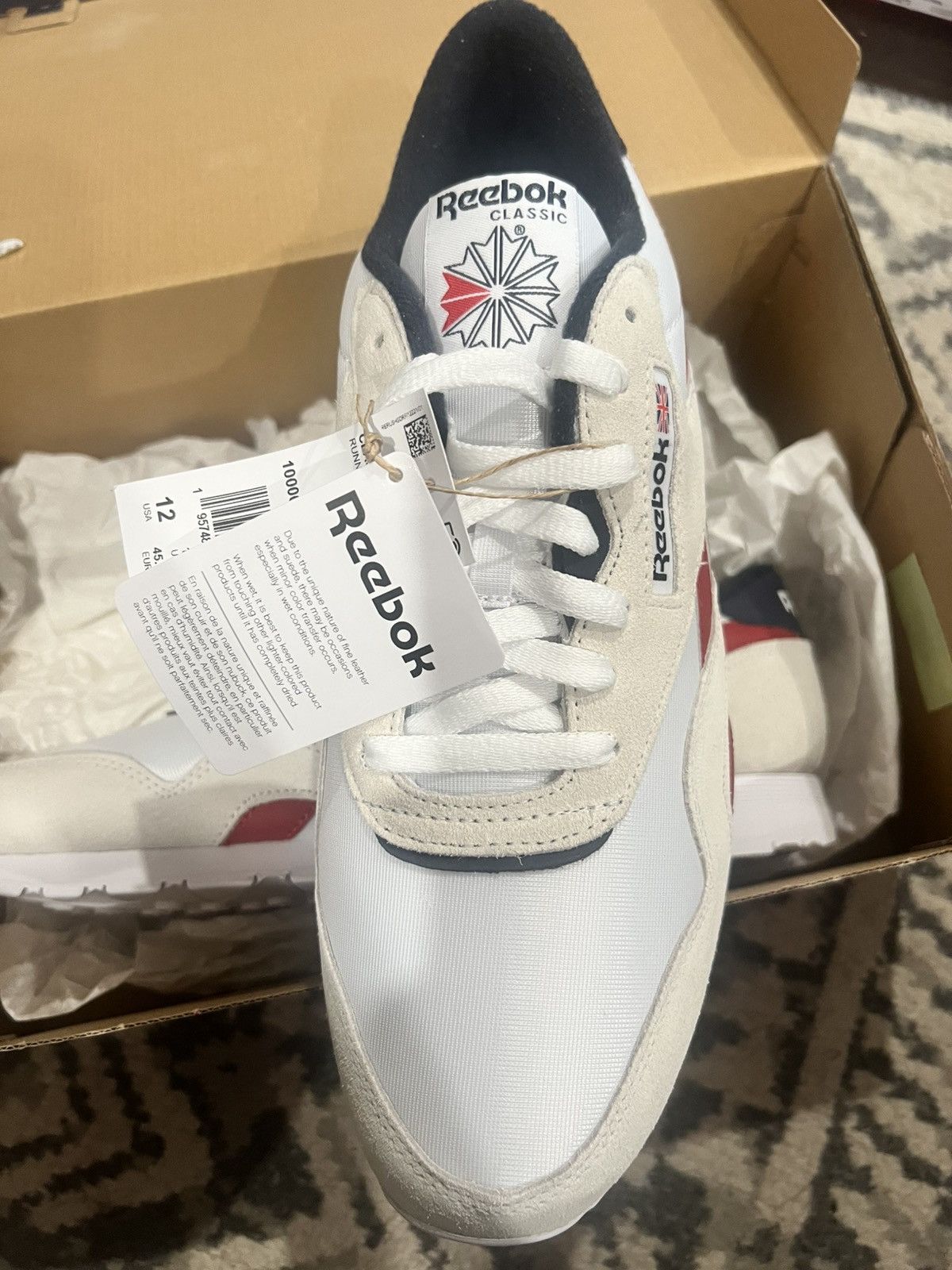 Reebok Reebok Classics White Blue Size US 12 / EU 45 - 5 Thumbnail