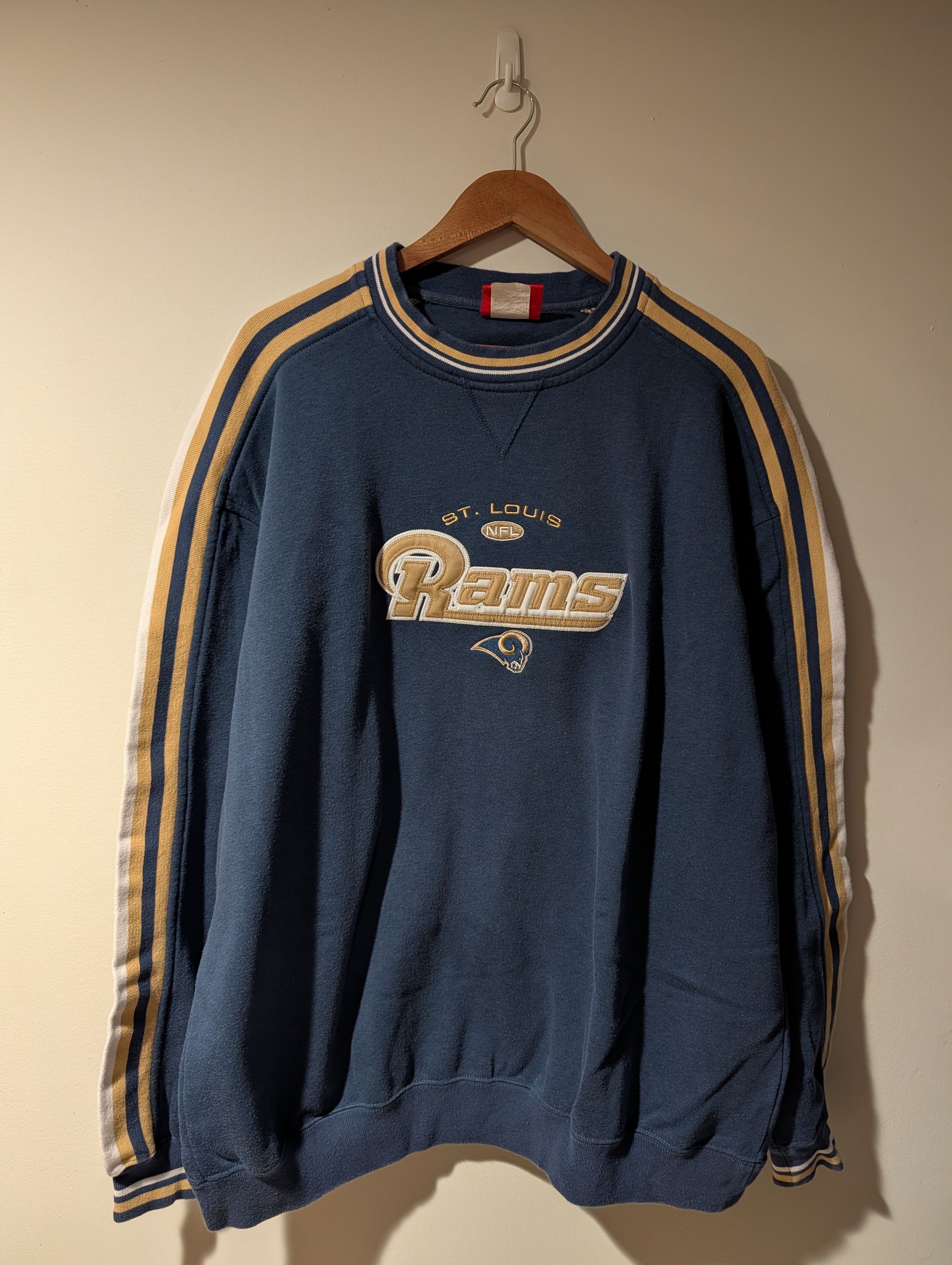 NFL Vintage 90s St. Louis Rams NFL Football X-Large Sweatshirt Size US XL / EU 56 / 4 - 1 Thumbnail
