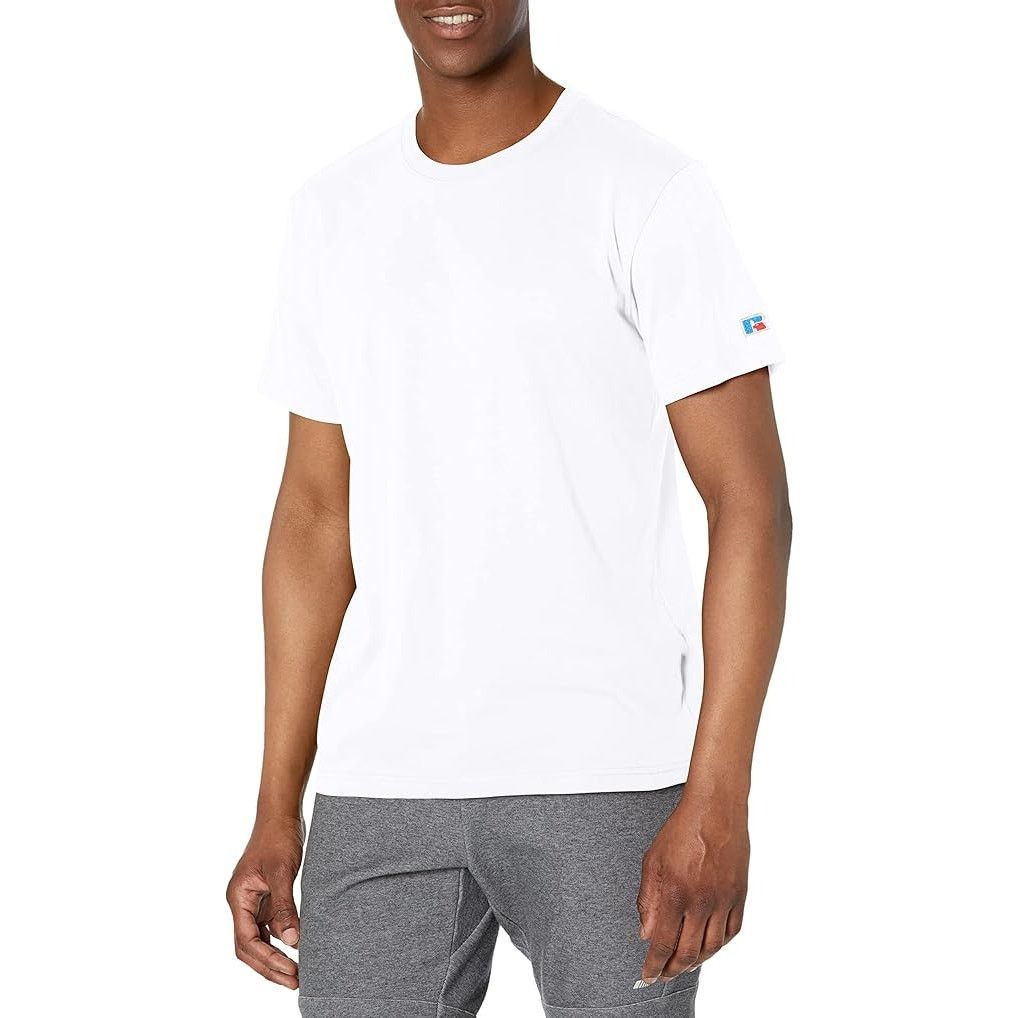 Russell Athletic Russell Athletic Mens Short Sleeve T-Shirt Bright White Sz L Size US L / EU 52-54 / 3 - 1 Thumbnail