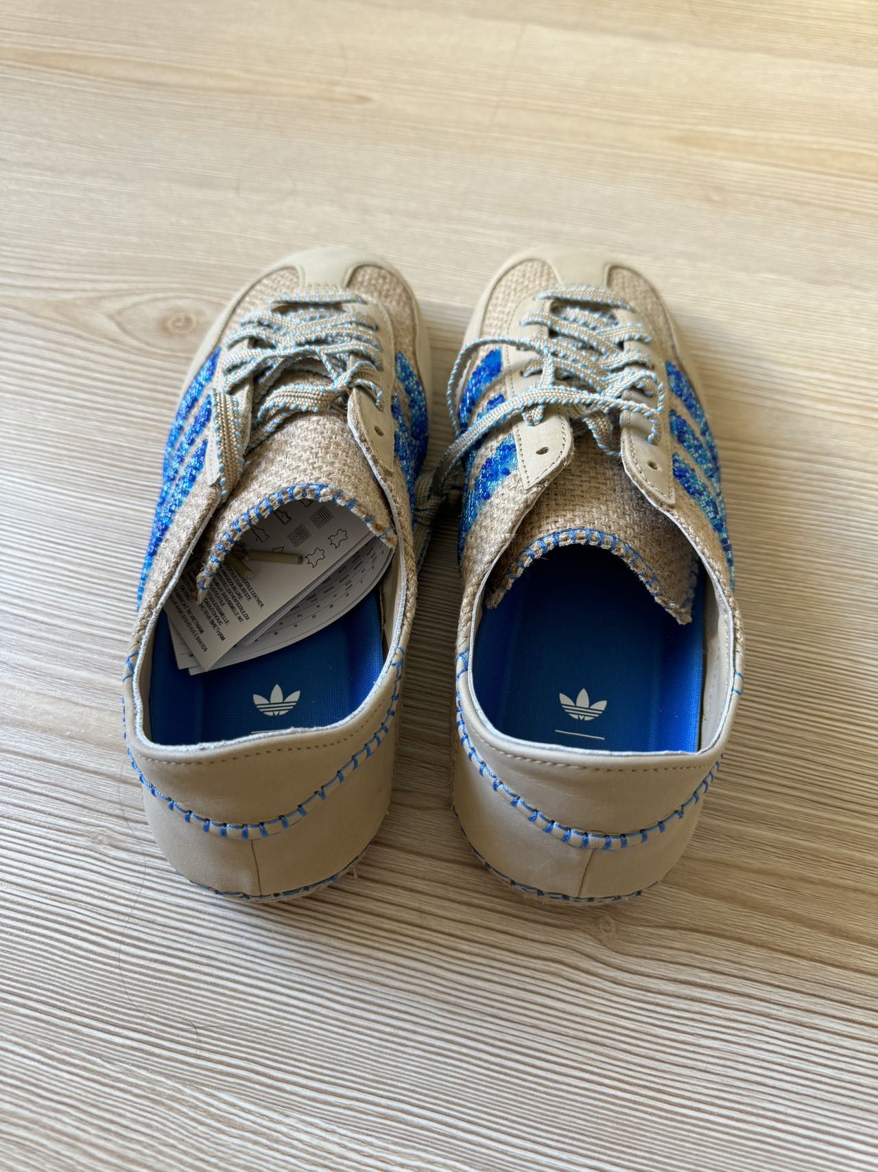Adidas × CLOT Adidas Gazelle CLOT Linen Khaki US 8.5/ EU42 Size US 8.5 / EU 41-42 - 7 Thumbnail