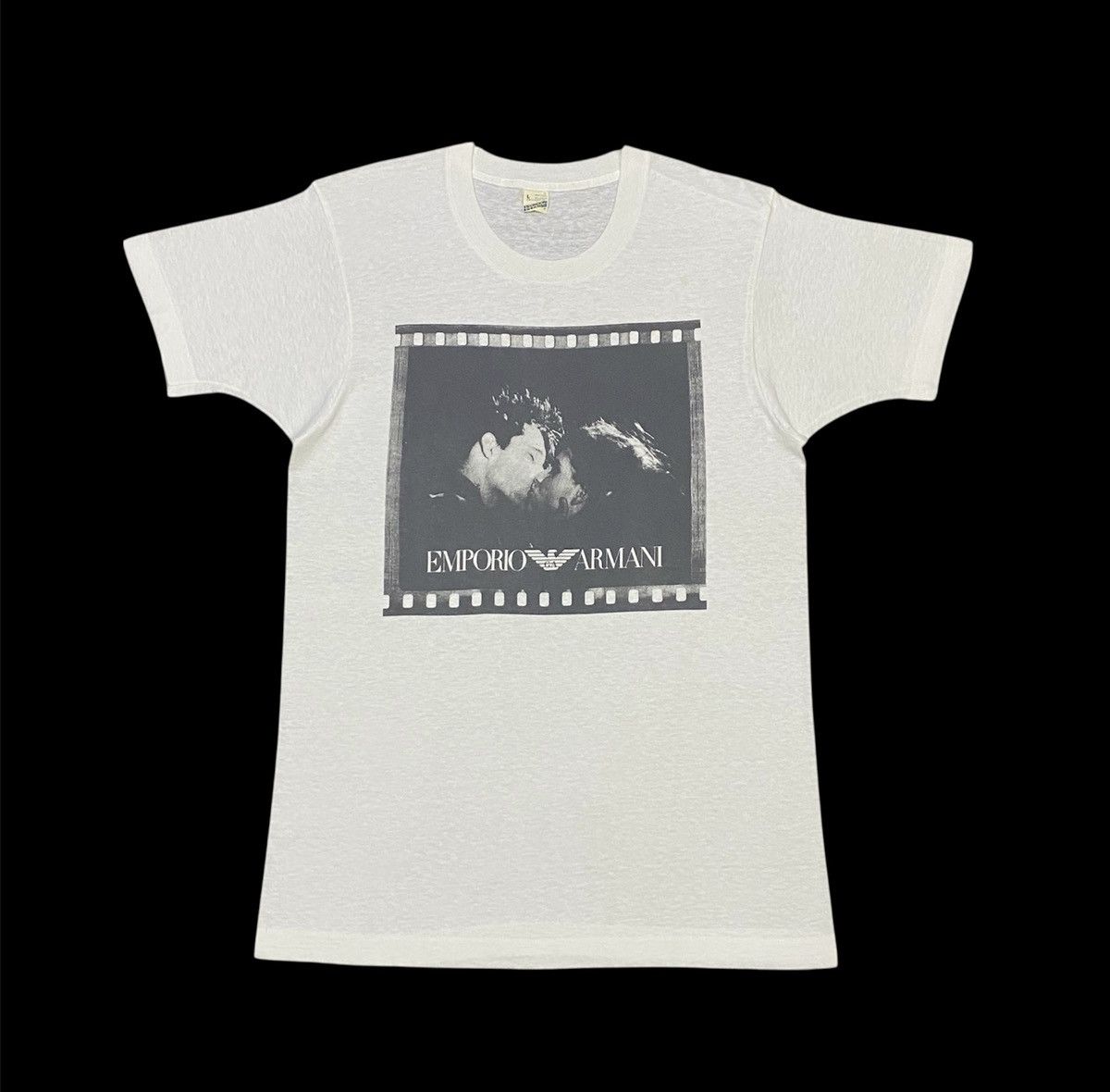 Vintage Rare🔥Vintage Emporio Armani Bruce Weber Photo Tee Size US L / EU 52-54 / 3 - 1 Thumbnail