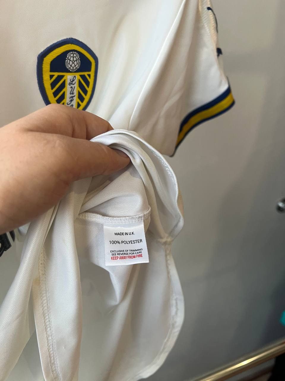 Puma 1998/2000 LEEDS UNITED HOME SOCCER JERSEY FOOTBALL SHIRT 32 Size US XS / EU 42 / 0 - 12 Thumbnail