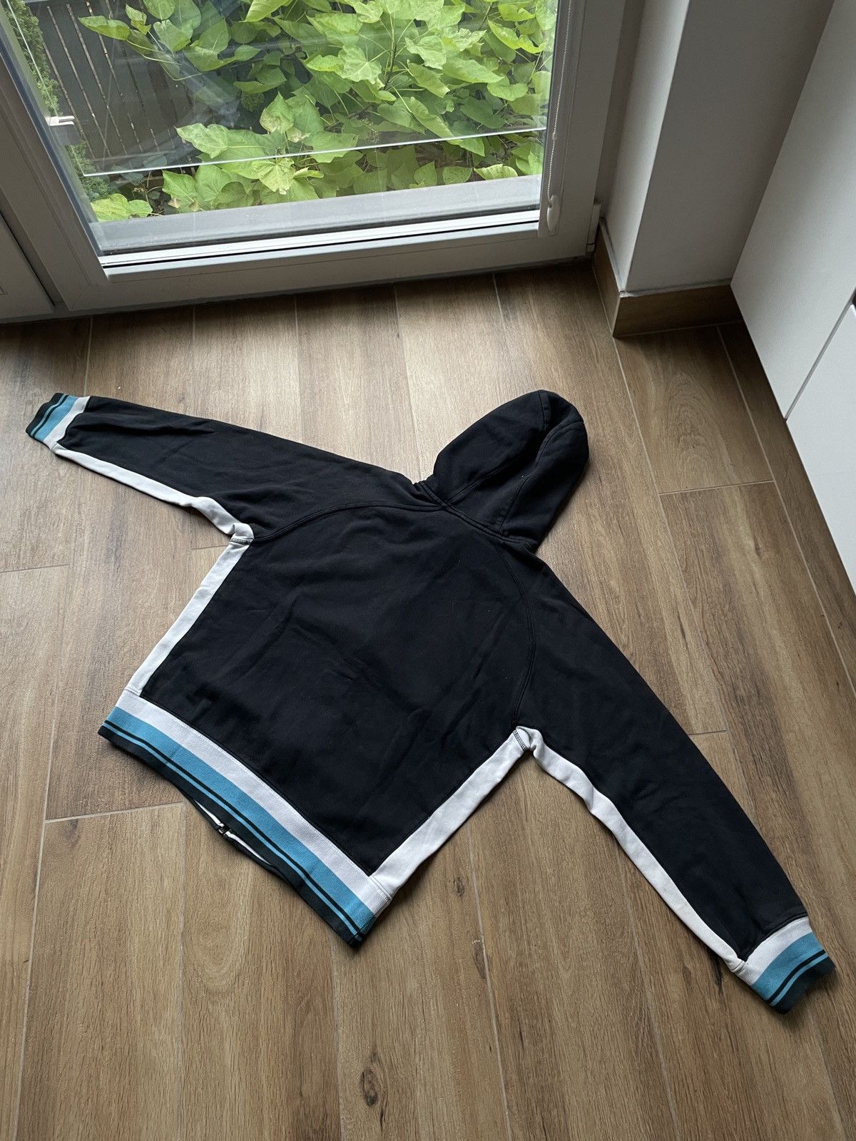 Vintage Nike Vintage Zip Hoodie Faded Swoosh Boxy Washed Japanese Size US M / EU 48-50 / 2 - 6 Thumbnail