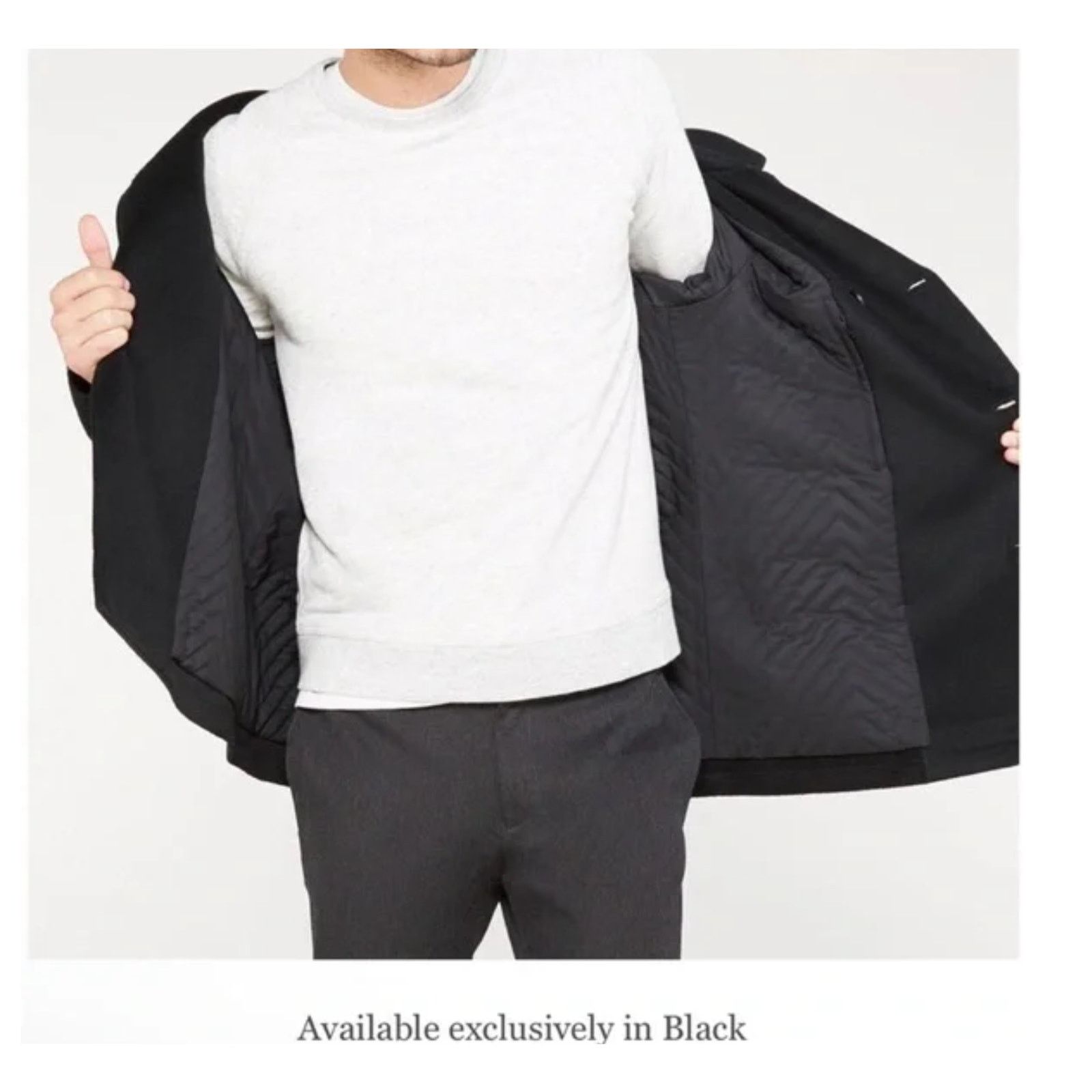 Everlane Everlane Modern Wool/Cashmere Men's Peacoat Size XS Size US XS / EU 42 / 0 - 4 Thumbnail