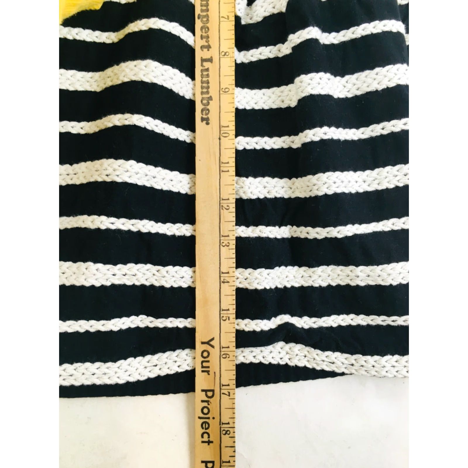 Vintage Max Studio Circle Skirt White Black Striped With Side Zipper Pleated Size Small Womens Skirt Size 28" / US 6 / IT 42 - 5 Thumbnail