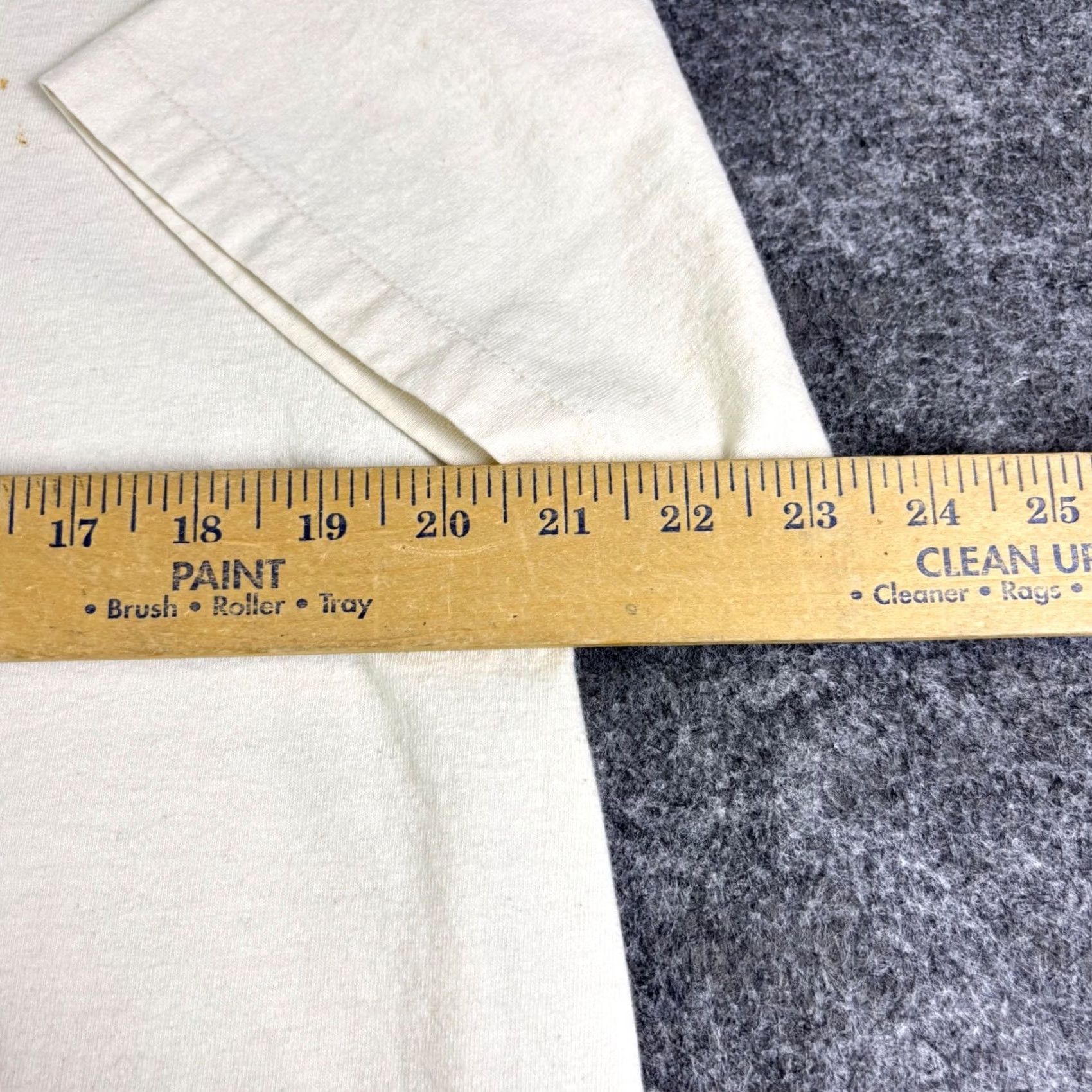 Anvil VINTAGE Pfaltzgraff Floral T Shirt Anvil Single Stitch Made in USA Cream L Large Unisex 1990s 100% Cotton Graphic Tee Short Sleeve Boho Size US L / EU 52-54 / 3 - 4 Thumbnail