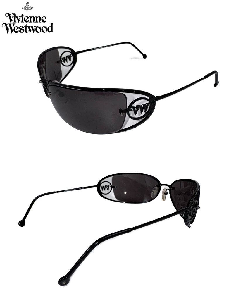 Vivienne Westwood Vivienne Westwood Punk niche openwork sunglasses Size ONE SIZE - 1 Thumbnail
