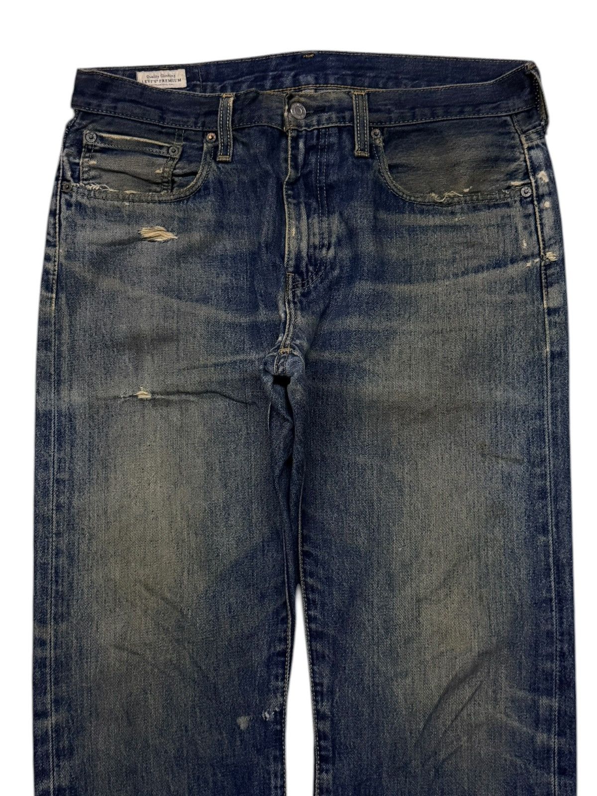 Levi's Vintage Levi’s 502 Premium Big E Denim Jeans | W33 Size US 33 - 4 Thumbnail