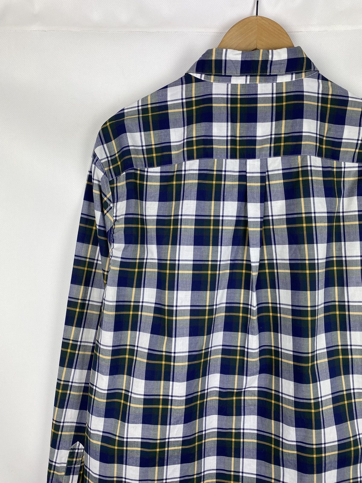Albam Albam men’s long sleeve checked button up shirt size 3 Size US L / EU 52-54 / 3 - 18 Thumbnail
