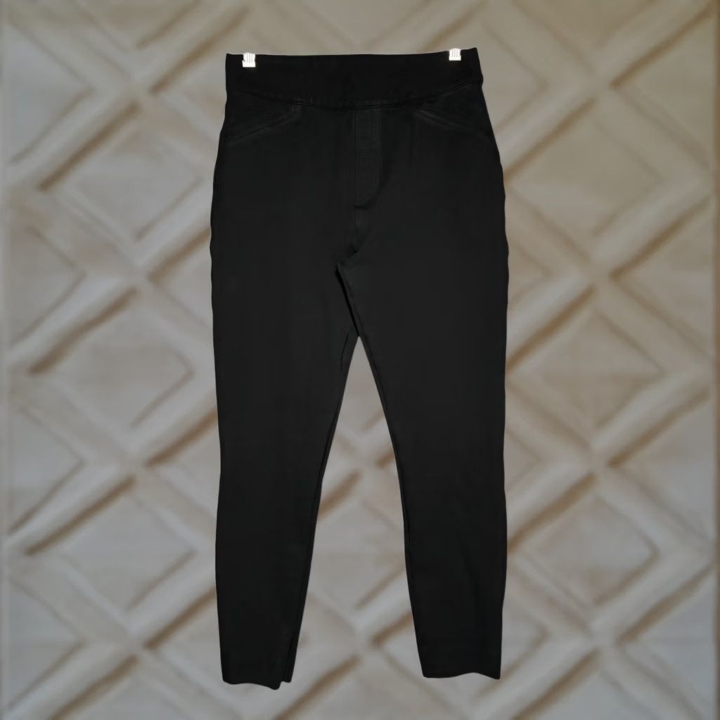 Spanx Spanx High Rise Slim Skinny Pull On Ponte Pant Women M Black Size 32" / US 10 / IT 46 - 1 Thumbnail