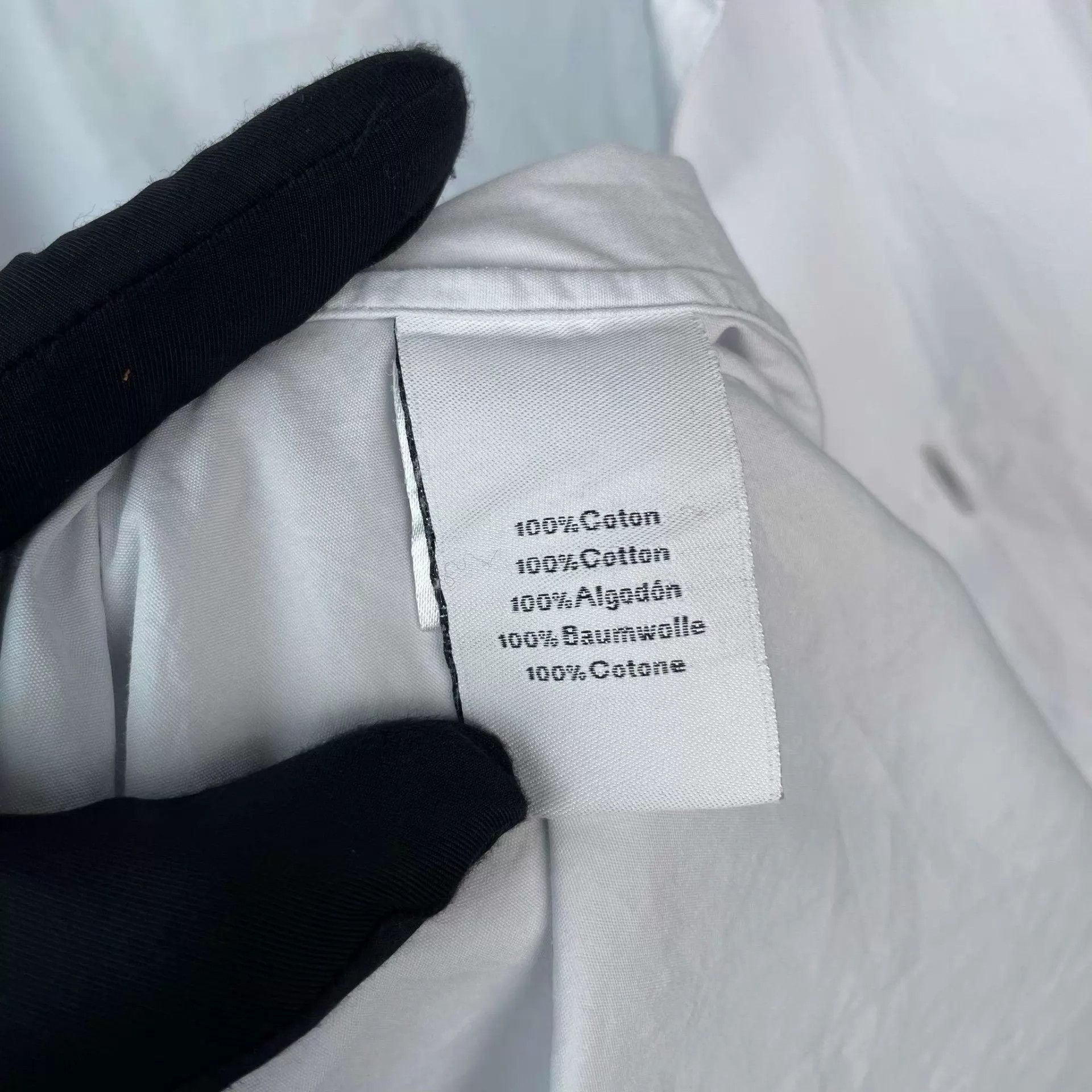 Hermes Hermès 95 New White Cotton Men's Shirt 39 M 175 Size US M / EU 48-50 / 2 - 7 Thumbnail