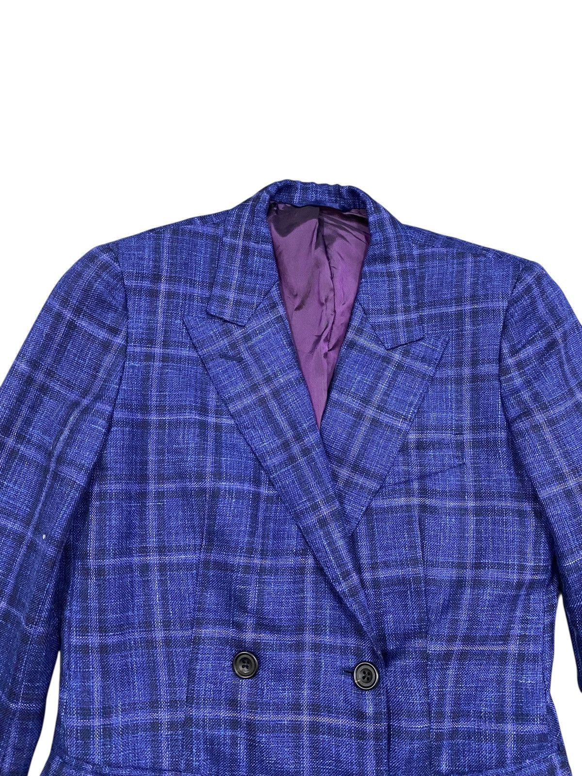 Loro Piana Loro Piana "Four Winds" Wool Silk Linen Double Breasted Size S / US 4 / IT 40 - 5 Thumbnail