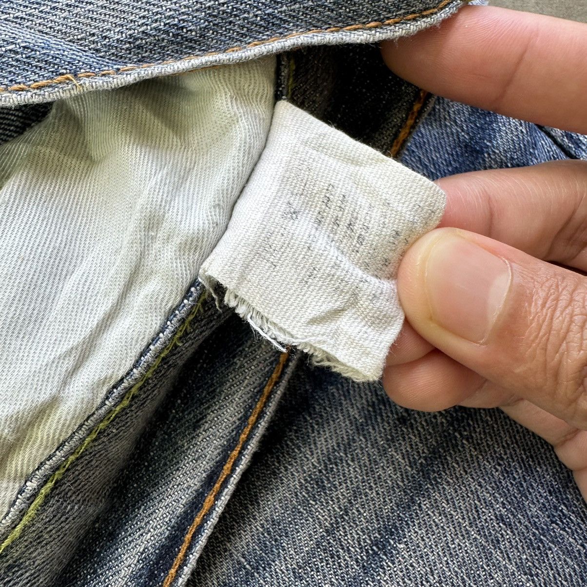 Evisu Vintage Japanese EVISU Faded Denim Indigo Pant Jean W39 Size US 39 - 8 Thumbnail