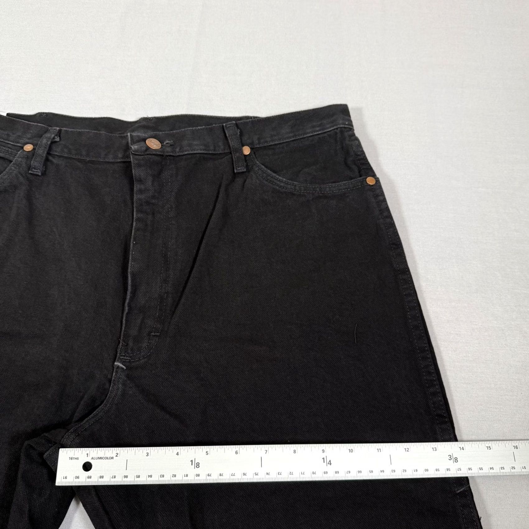 Wrangler Wrangler Jeans Men 38x36 Black 13MWZ Cowboy Cut Bootcut Denim Pants Western Cowboy Western Bootcut Size US 38 / EU 54 - 7 Thumbnail