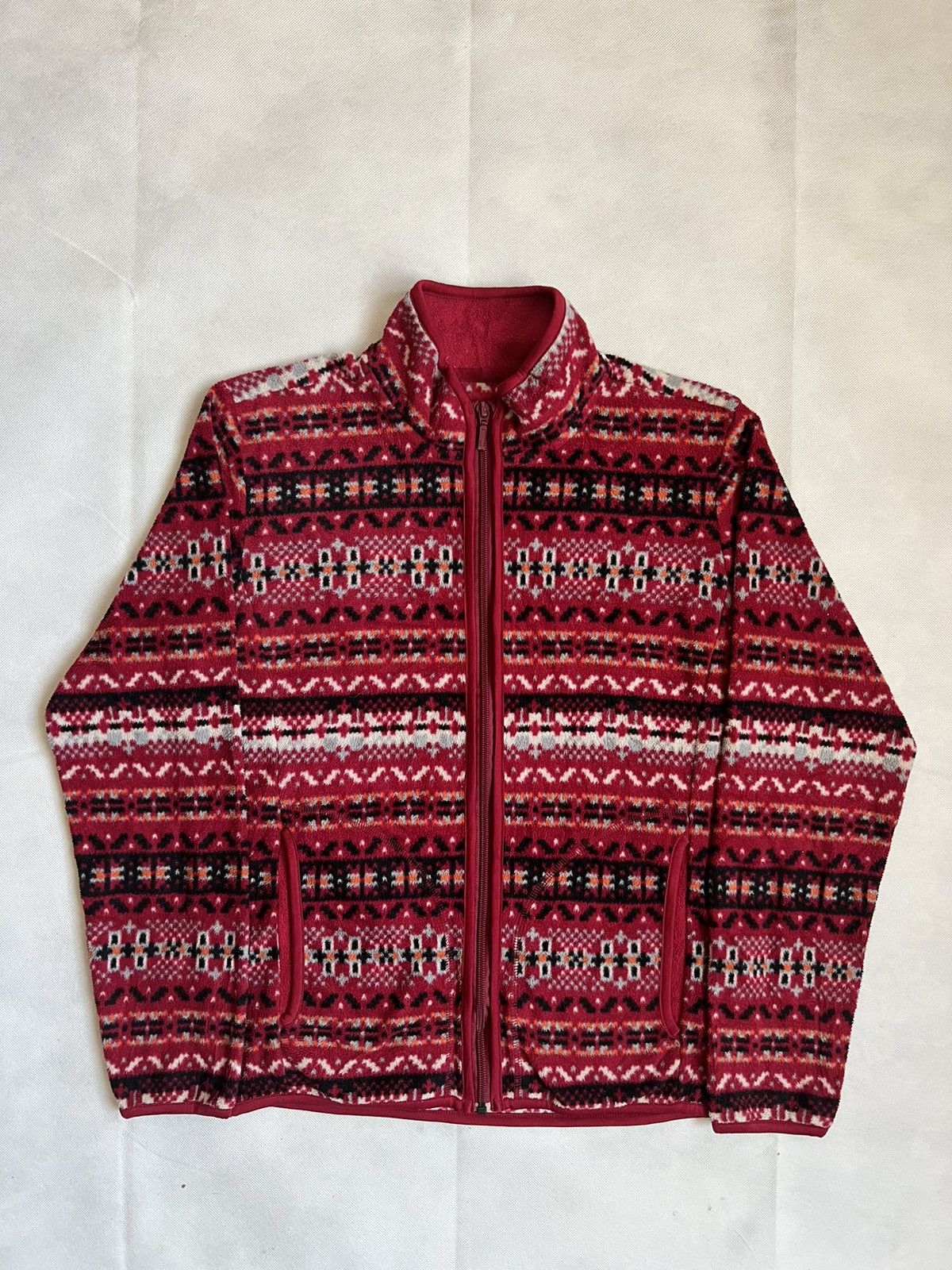 Uniqlo Navajo Native Print Fleece Sweater