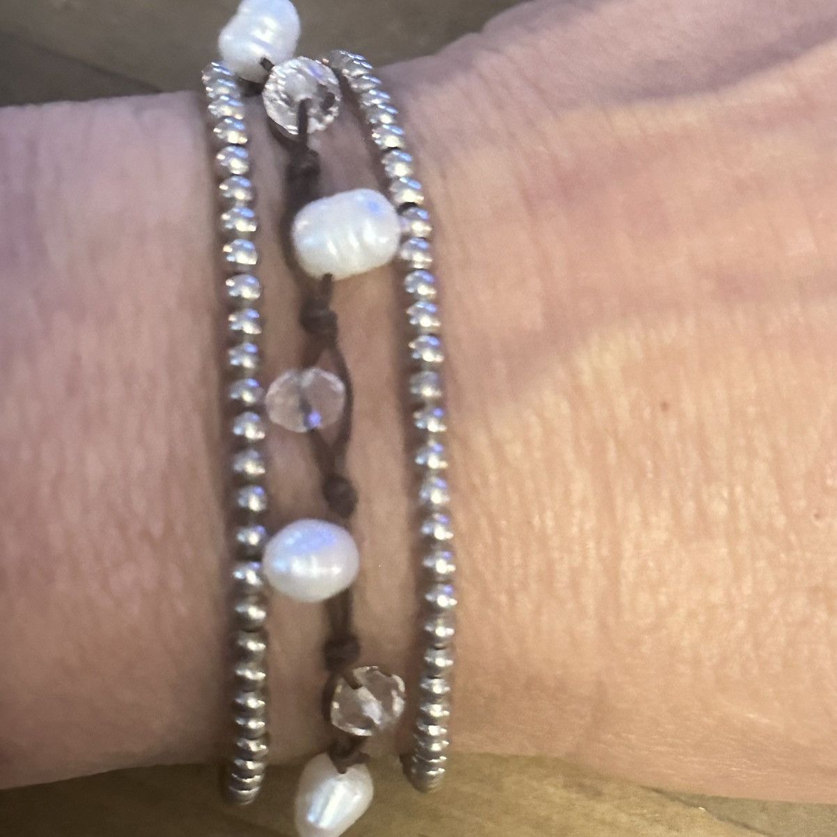 Other Multi strand freshwater pearl bracelet Size ONE SIZE - 3 Thumbnail