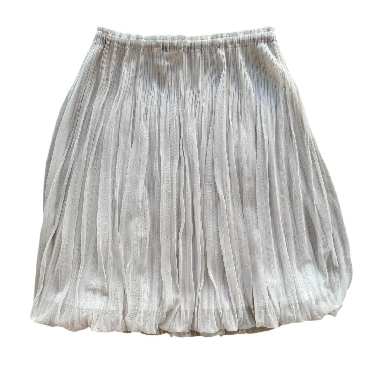 Pleats Please Issey Miyake RARE Pleats Please Issey Miyake grey bubble skirt Size 28" / US 6 / IT 42 - 1 Thumbnail