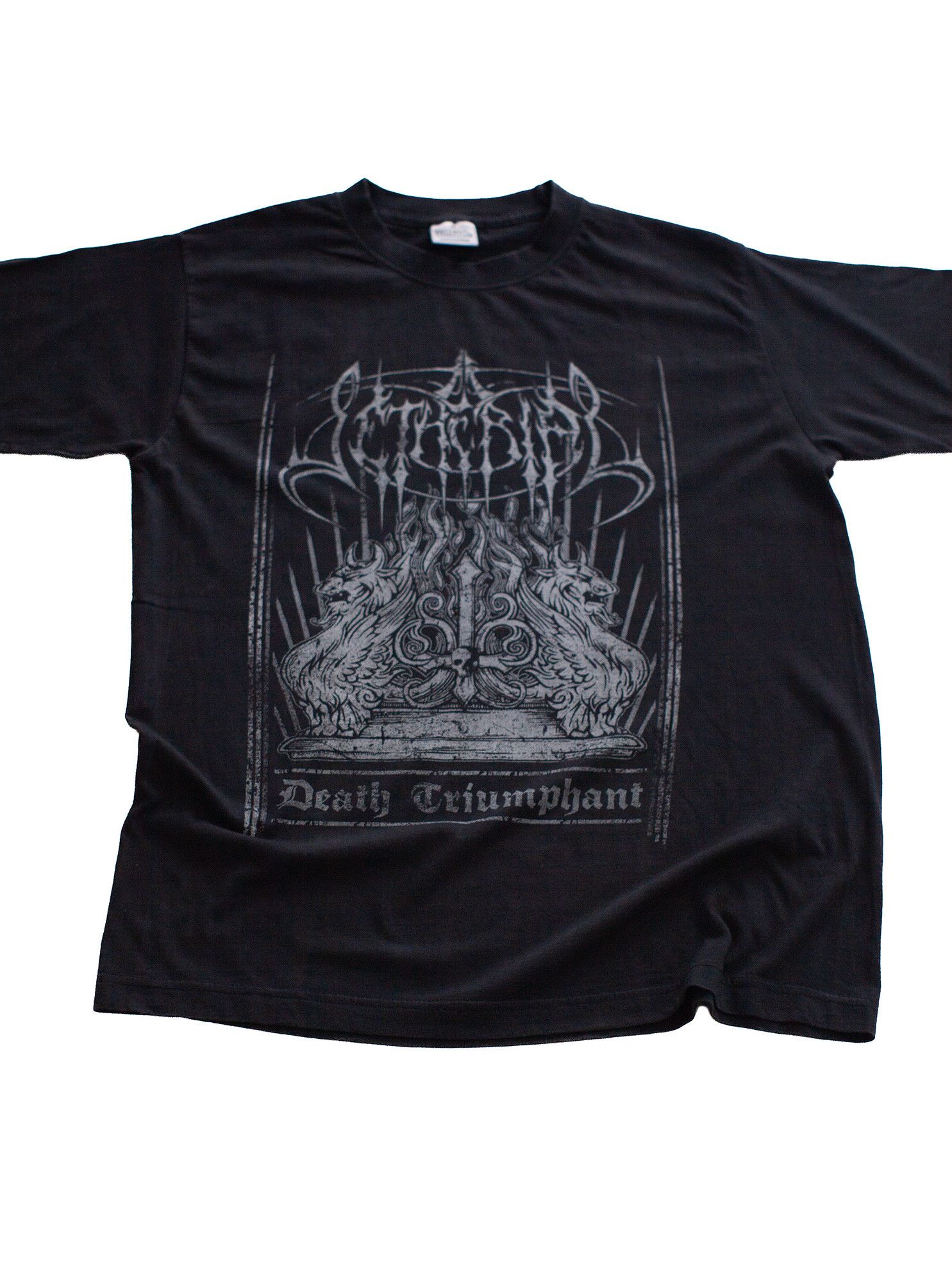 Band Tees 2006 Setherial "Death Triumphant" 00s Metal Band T-Shirt Size US M / EU 48-50 / 2 - 1 Thumbnail